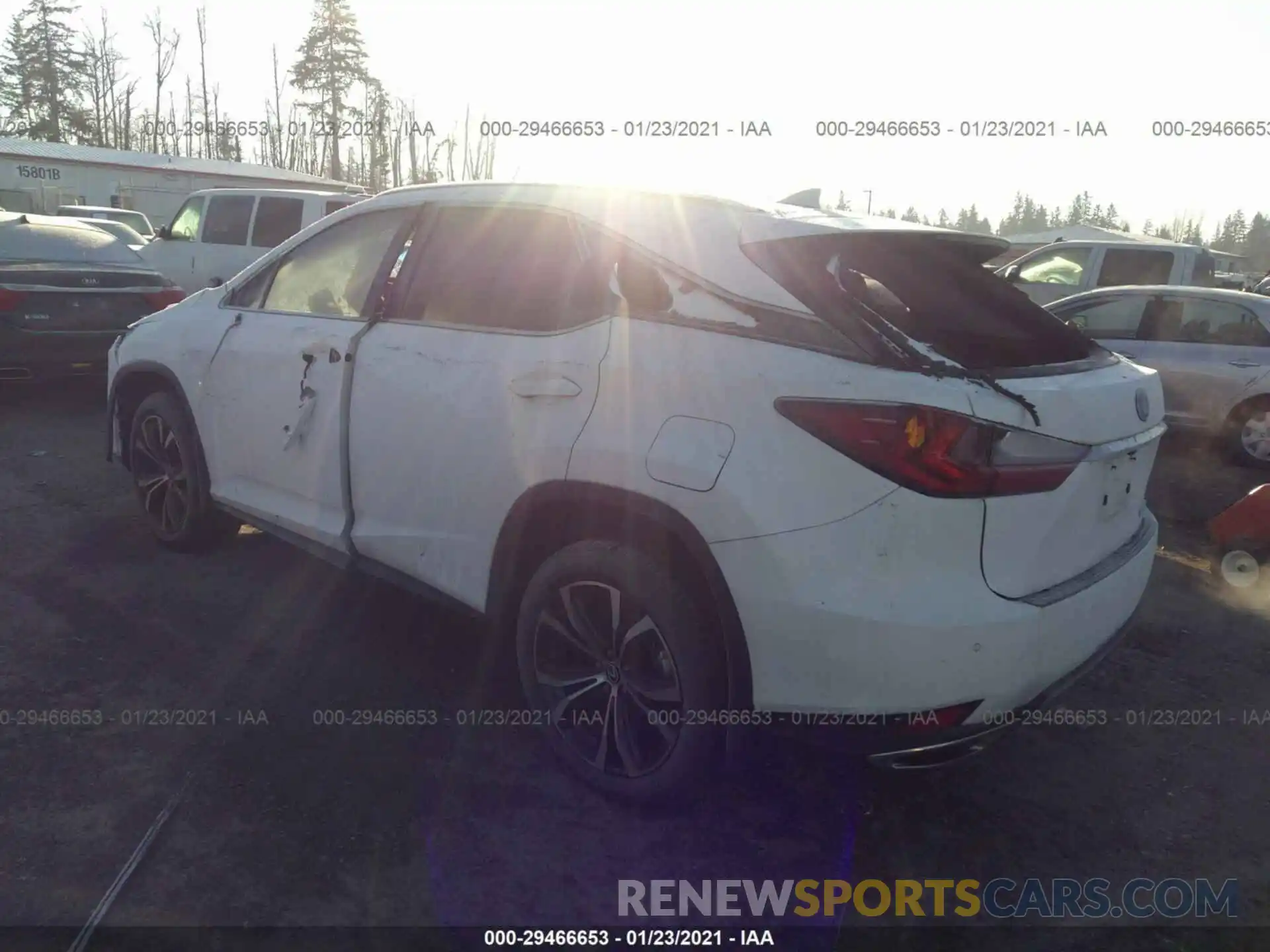 3 Photograph of a damaged car 2T2HZMDA5LC229878 LEXUS RX 2020