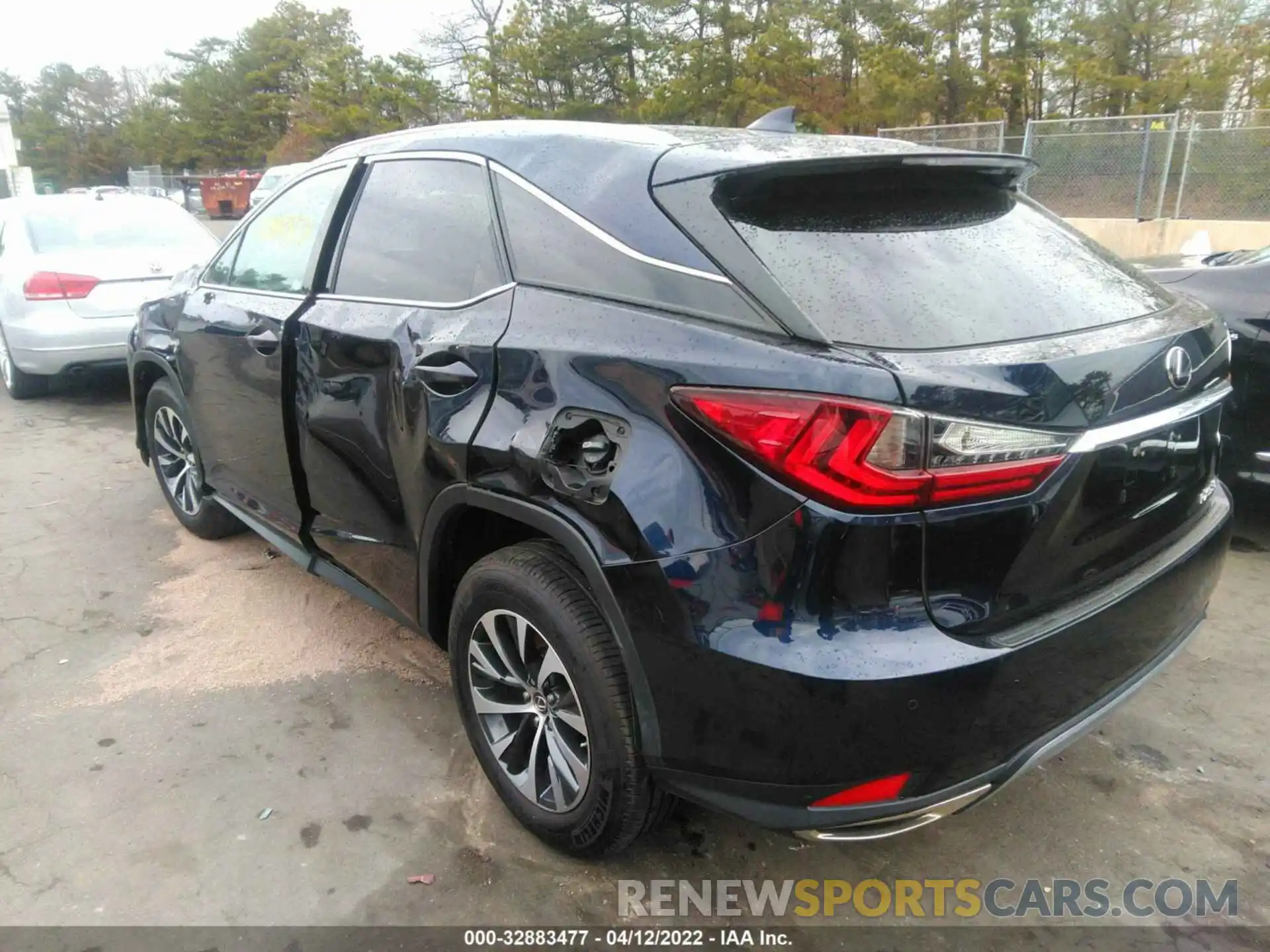 3 Photograph of a damaged car 2T2HZMDA5LC241416 LEXUS RX 2020