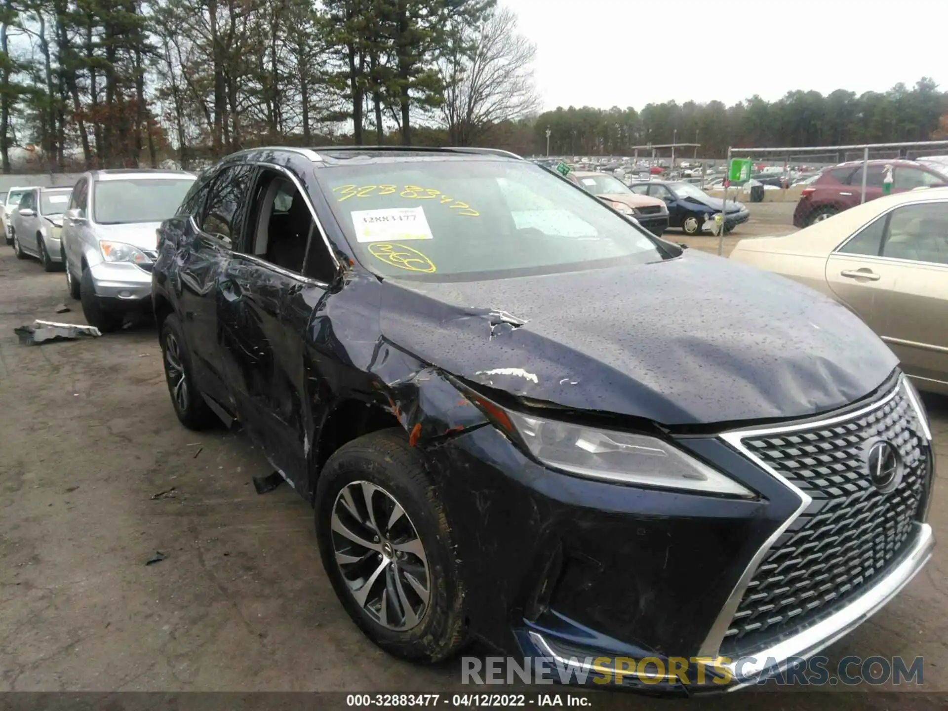 6 Photograph of a damaged car 2T2HZMDA5LC241416 LEXUS RX 2020