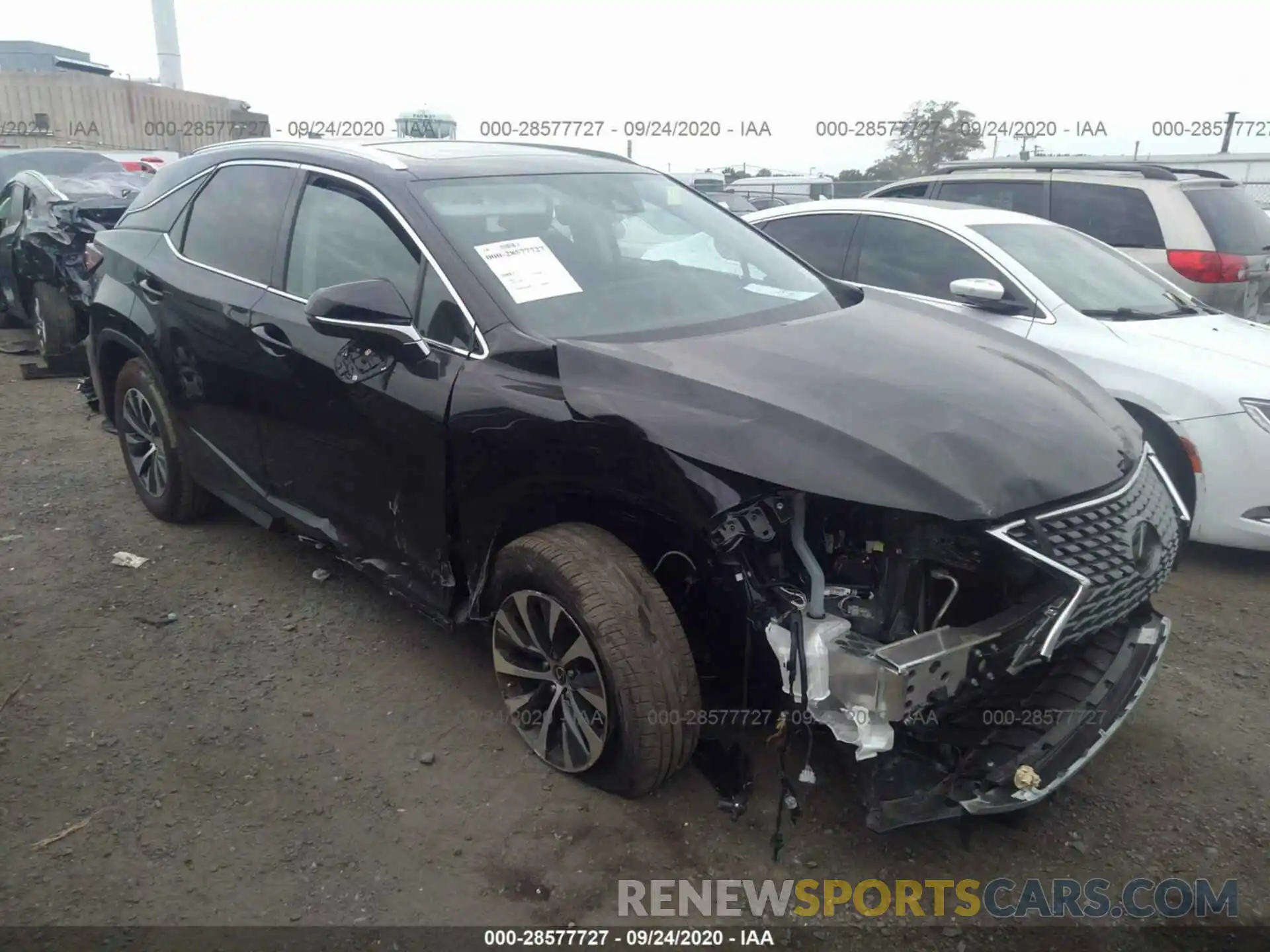 1 Photograph of a damaged car 2T2HZMDA5LC242310 LEXUS RX 2020