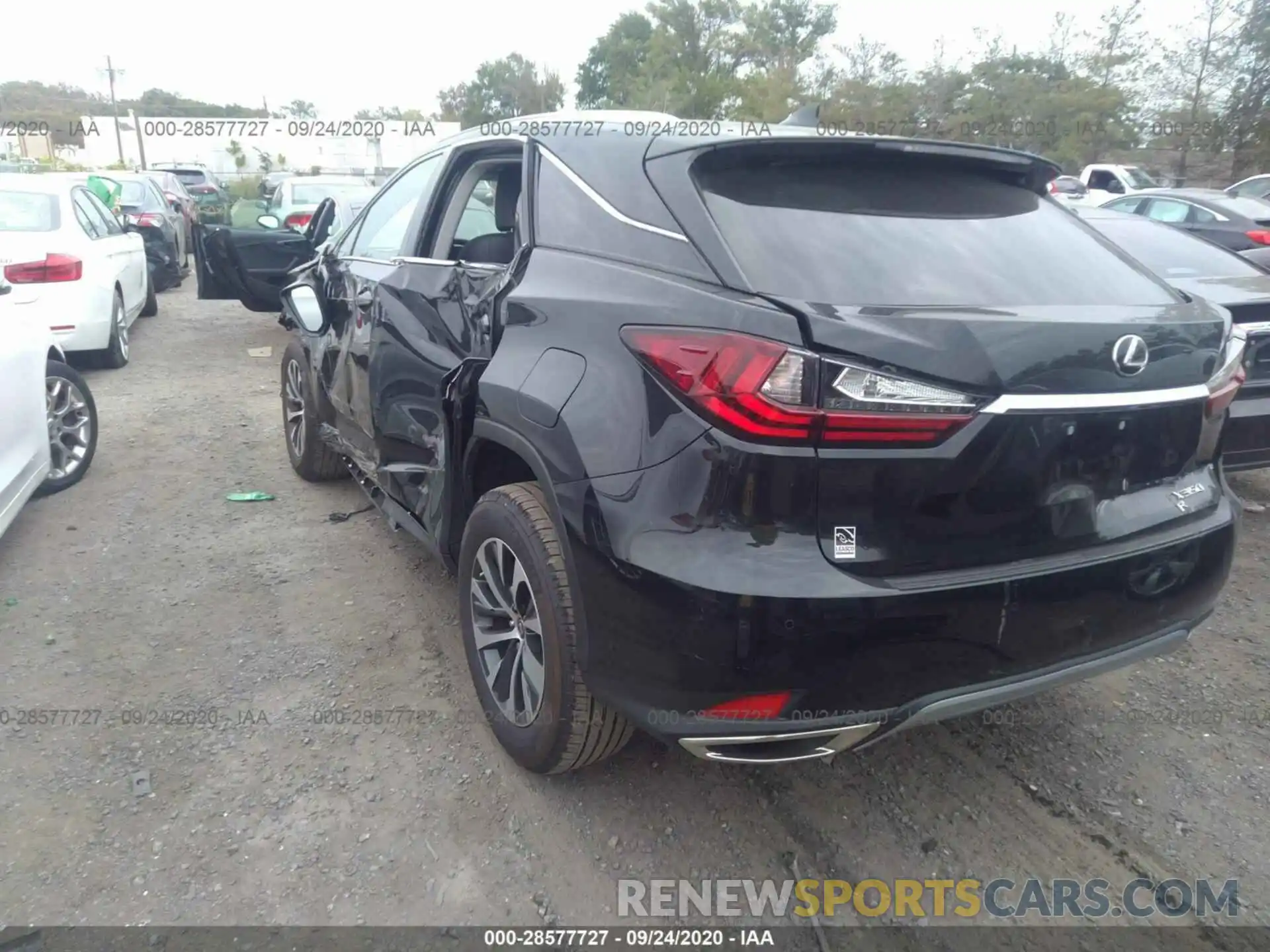 3 Photograph of a damaged car 2T2HZMDA5LC242310 LEXUS RX 2020