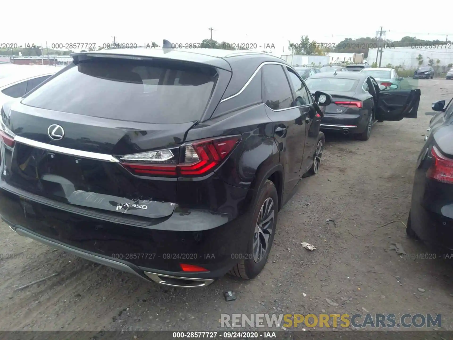 4 Photograph of a damaged car 2T2HZMDA5LC242310 LEXUS RX 2020