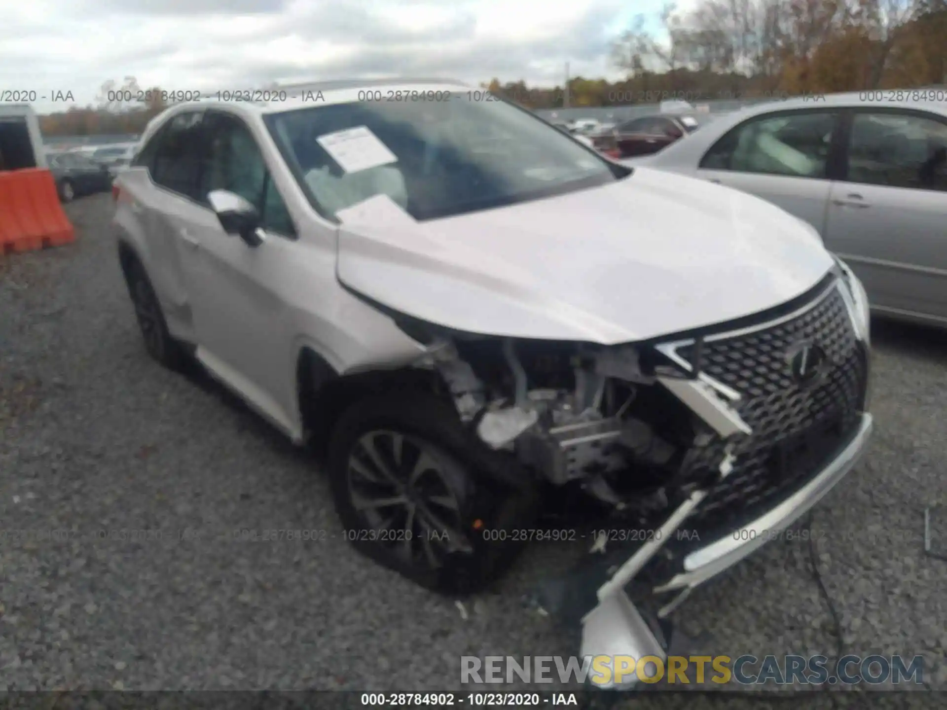 1 Photograph of a damaged car 2T2HZMDA6LC254756 LEXUS RX 2020