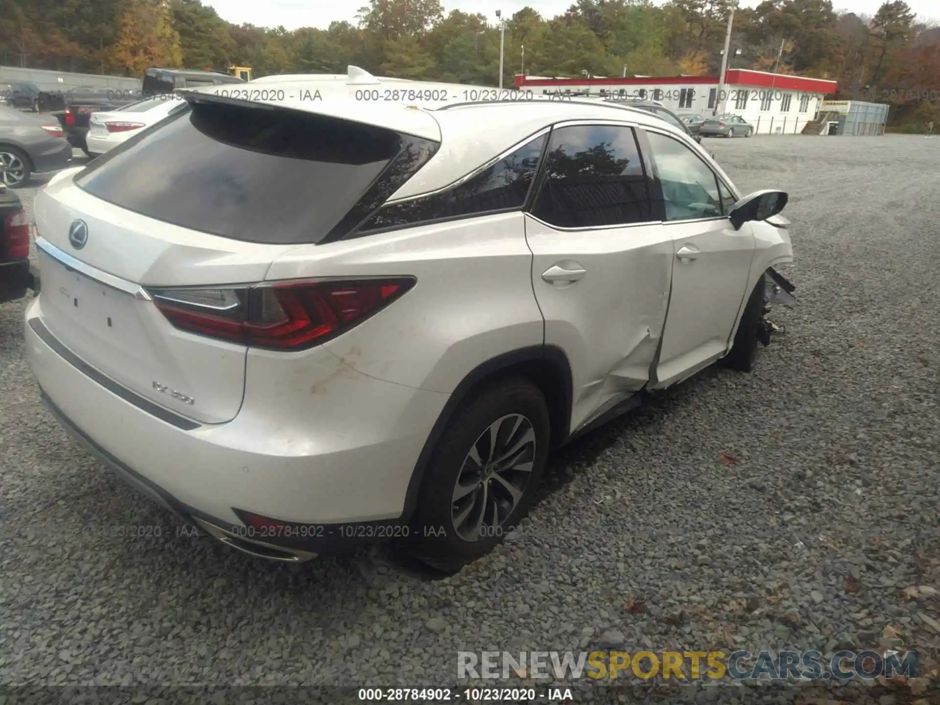 4 Photograph of a damaged car 2T2HZMDA6LC254756 LEXUS RX 2020