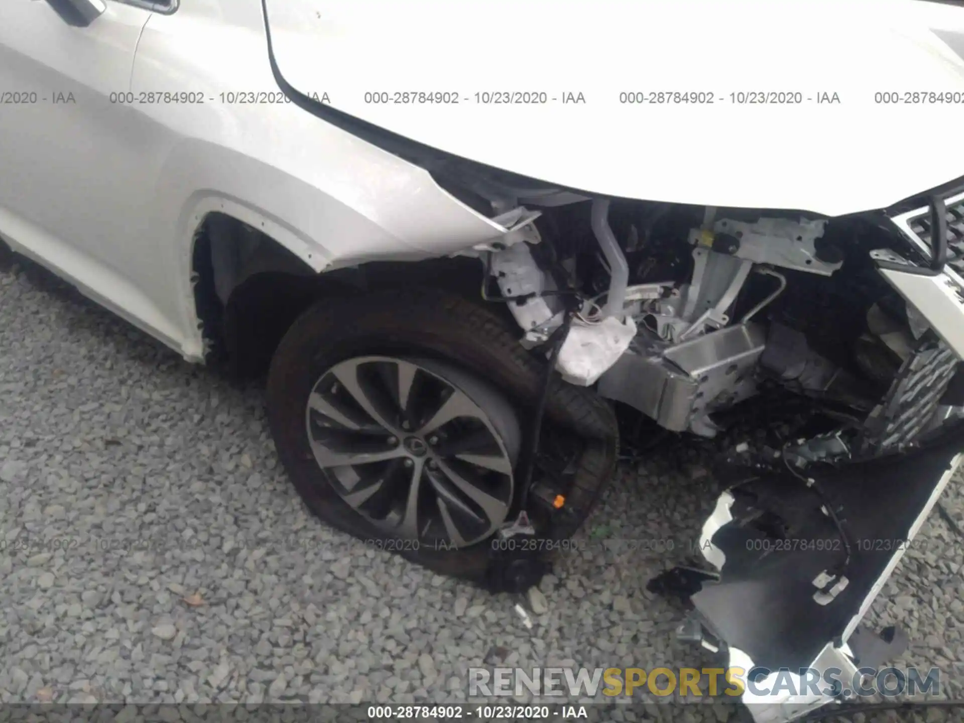 6 Photograph of a damaged car 2T2HZMDA6LC254756 LEXUS RX 2020