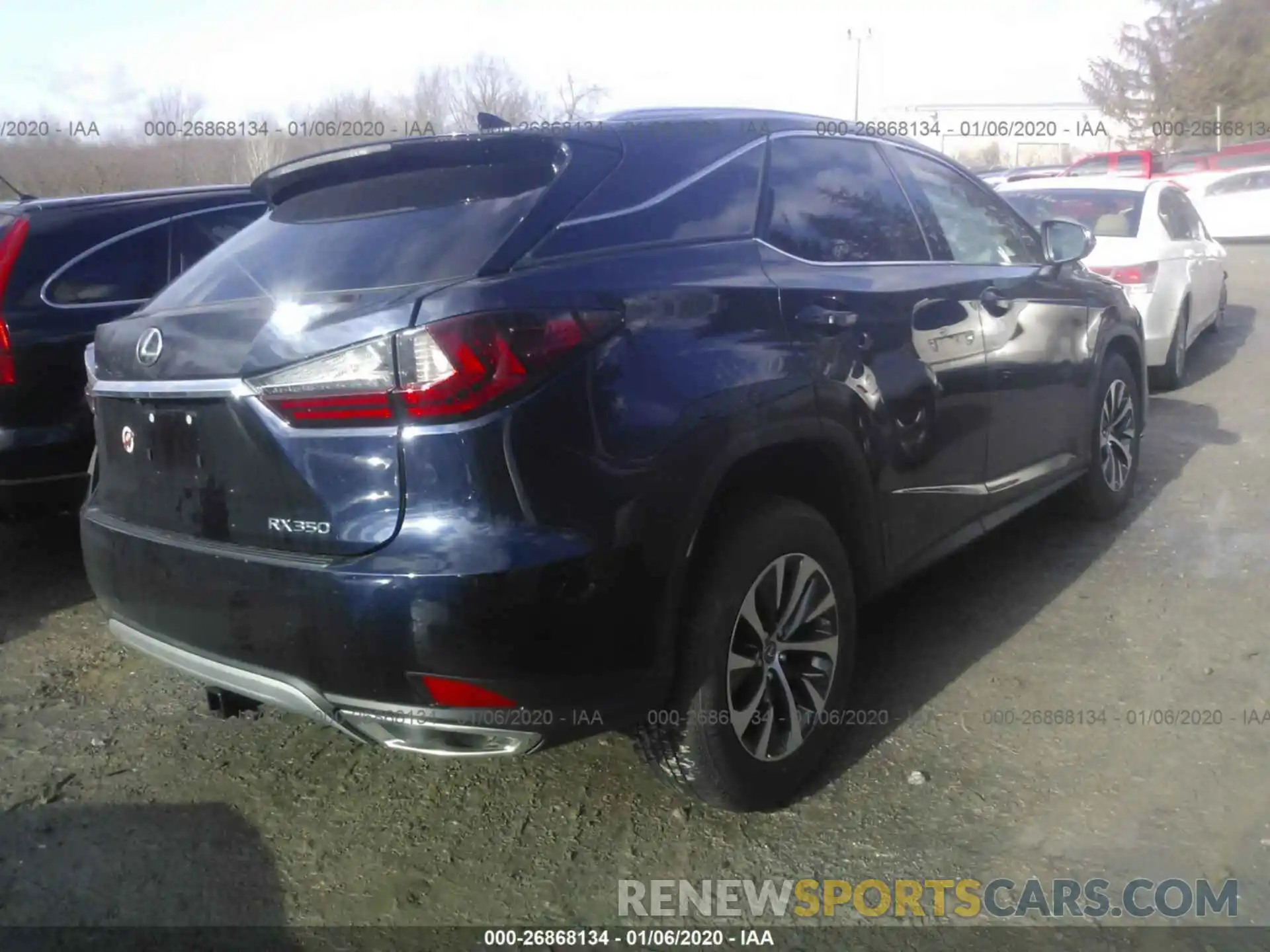 4 Photograph of a damaged car 2T2HZMDA7LC224679 LEXUS RX 2020