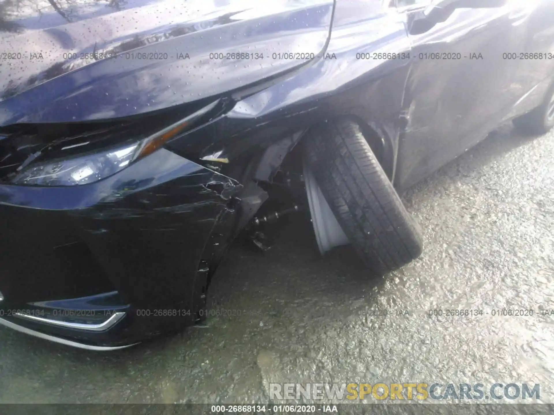 6 Photograph of a damaged car 2T2HZMDA7LC224679 LEXUS RX 2020