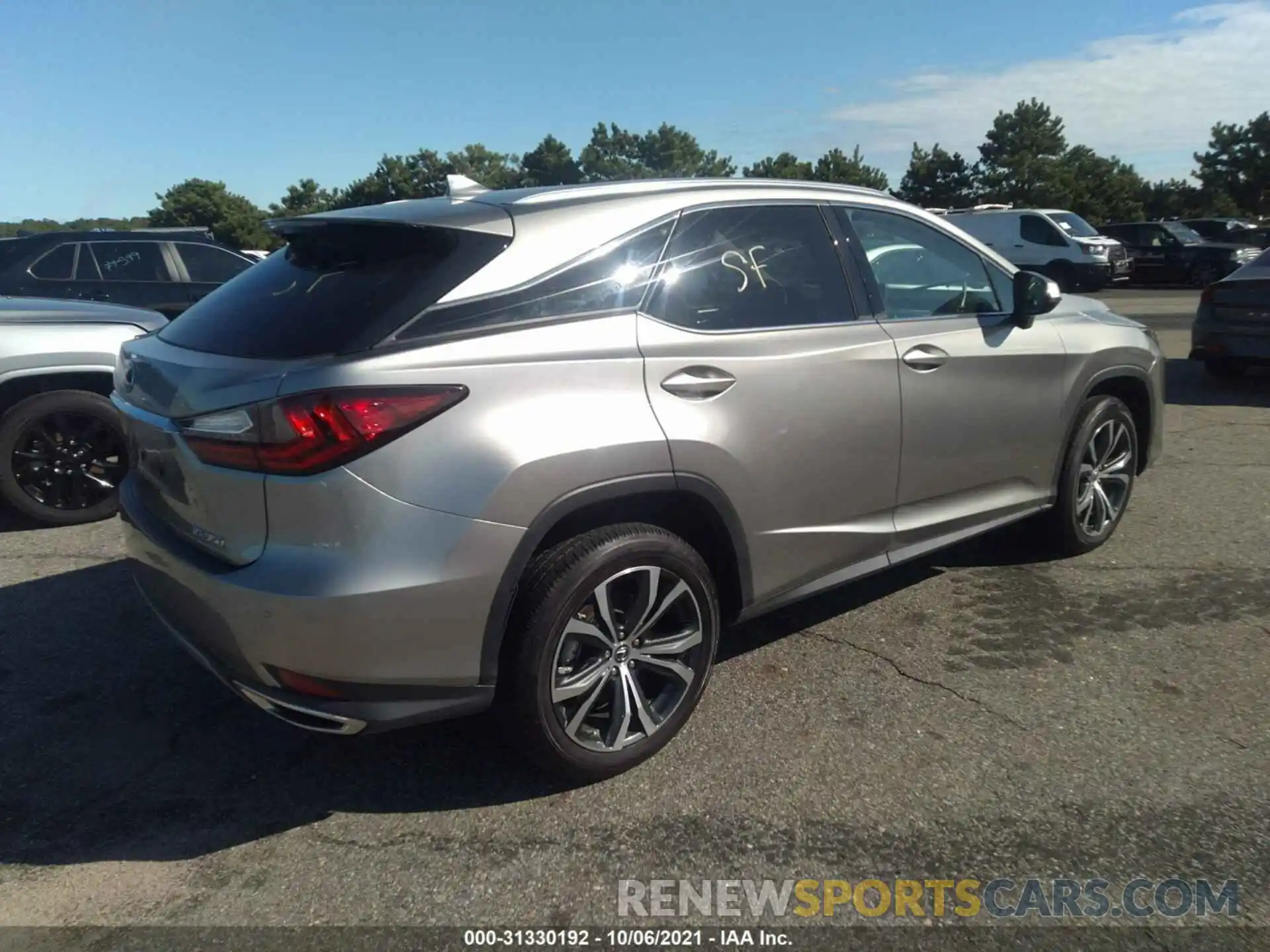 4 Photograph of a damaged car 2T2HZMDA7LC244494 LEXUS RX 2020