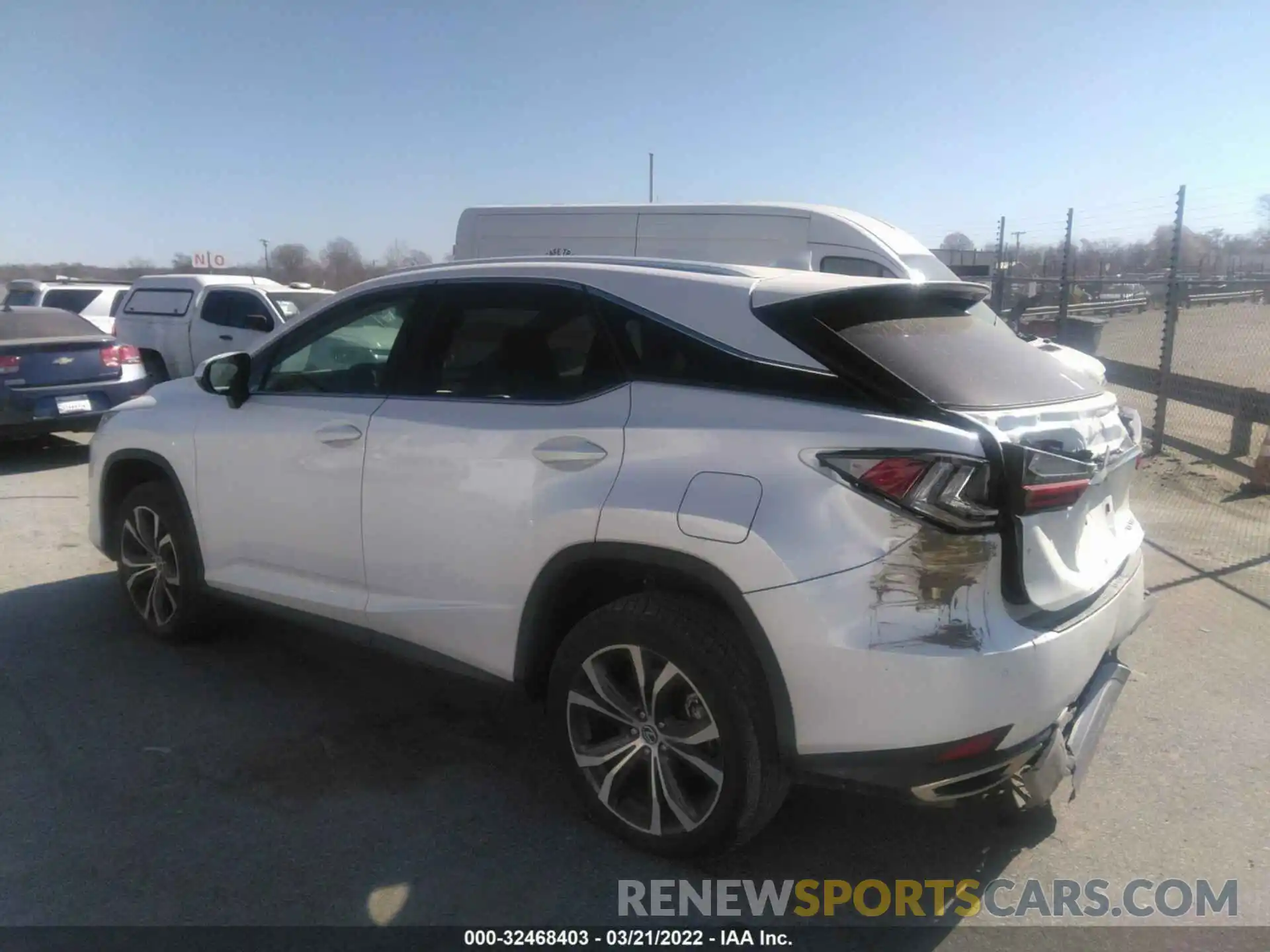 3 Photograph of a damaged car 2T2HZMDA7LC245676 LEXUS RX 2020