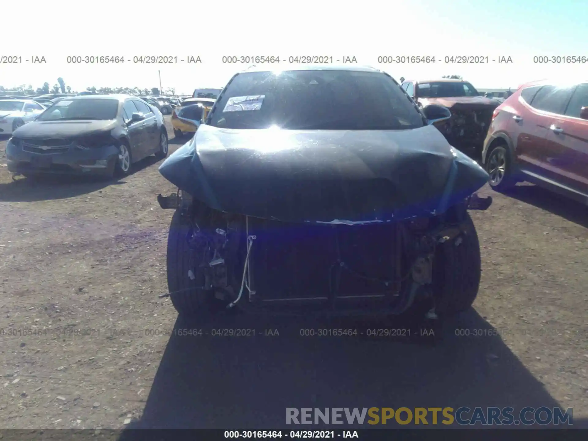 6 Photograph of a damaged car 2T2HZMDA8LC226327 LEXUS RX 2020