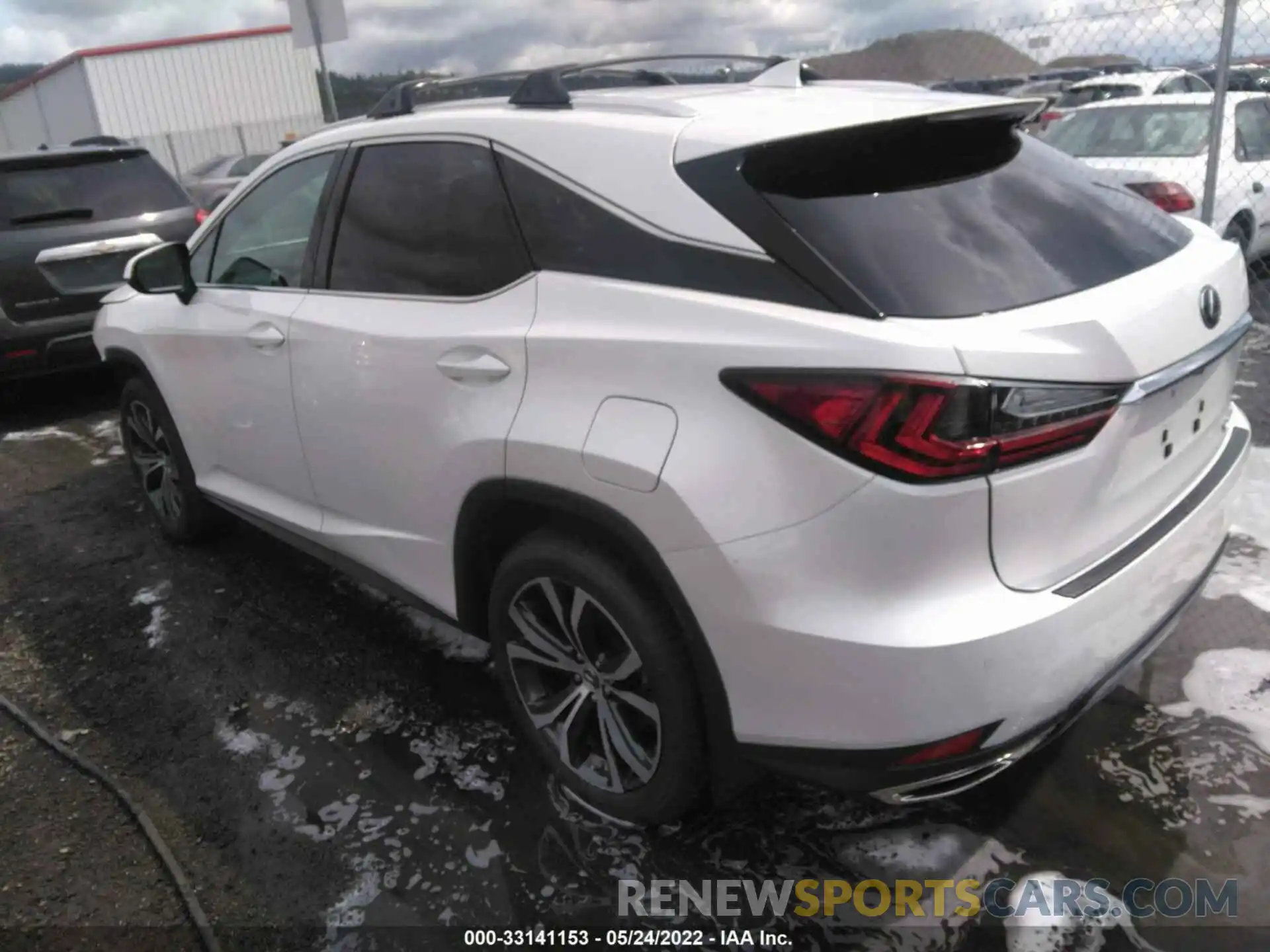 3 Фотография поврежденного автомобиля 2T2HZMDA8LC227722 LEXUS RX 2020