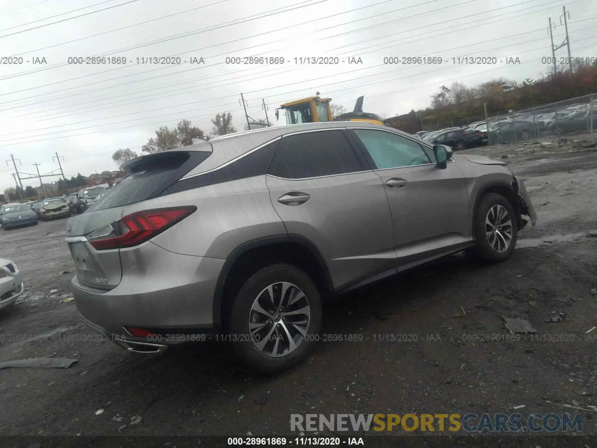 4 Photograph of a damaged car 2T2HZMDA8LC234573 LEXUS RX 2020