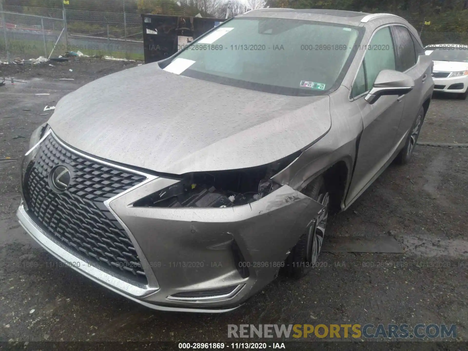 6 Photograph of a damaged car 2T2HZMDA8LC234573 LEXUS RX 2020