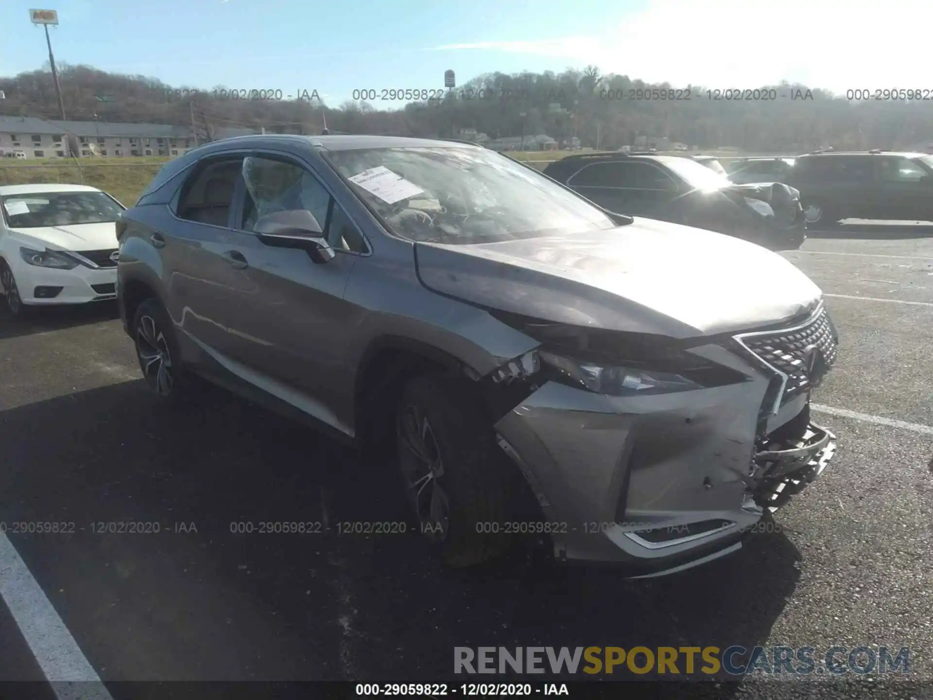 1 Photograph of a damaged car 2T2HZMDA8LC244052 LEXUS RX 2020