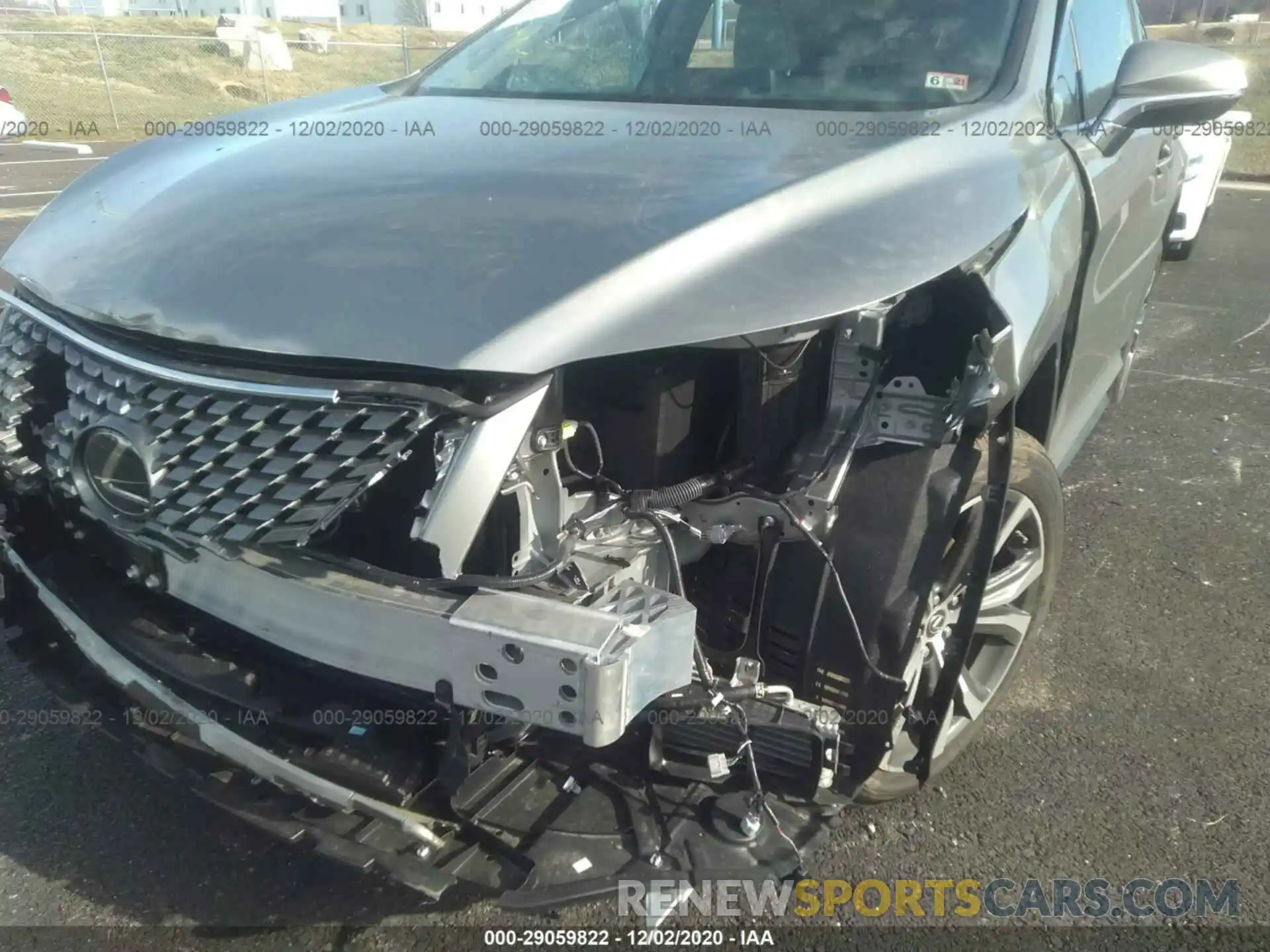 6 Photograph of a damaged car 2T2HZMDA8LC244052 LEXUS RX 2020