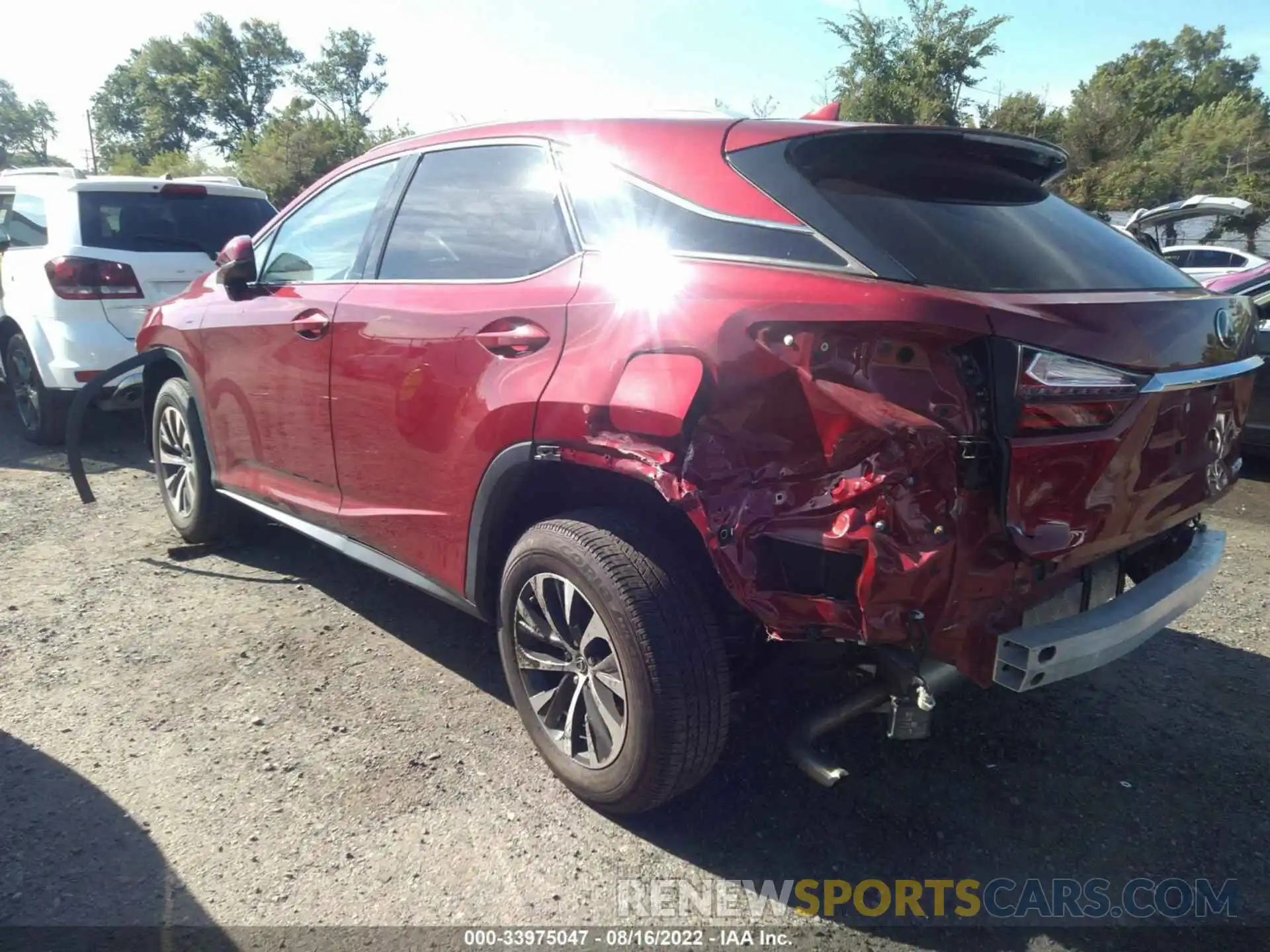 3 Photograph of a damaged car 2T2HZMDA8LC252197 LEXUS RX 2020