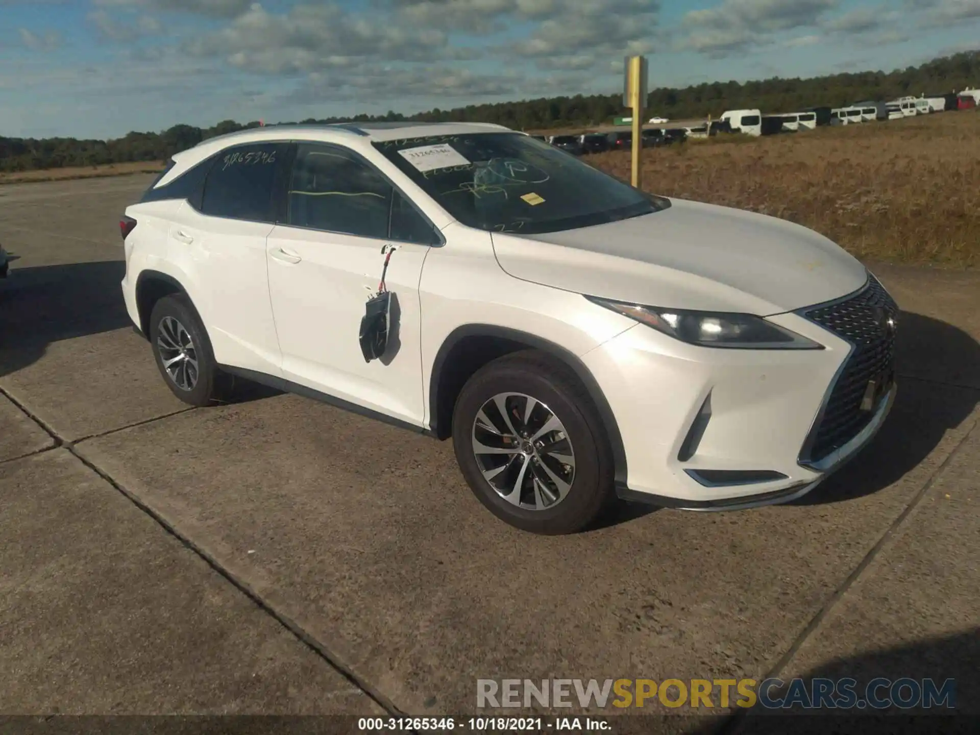 1 Photograph of a damaged car 2T2HZMDA8LC256234 LEXUS RX 2020