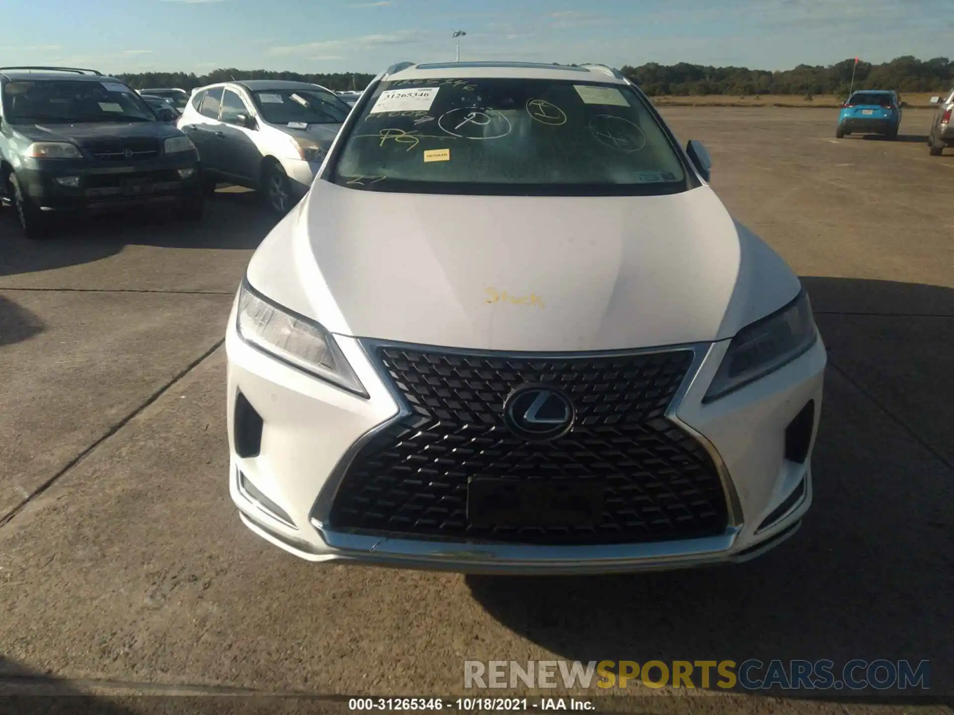 6 Photograph of a damaged car 2T2HZMDA8LC256234 LEXUS RX 2020