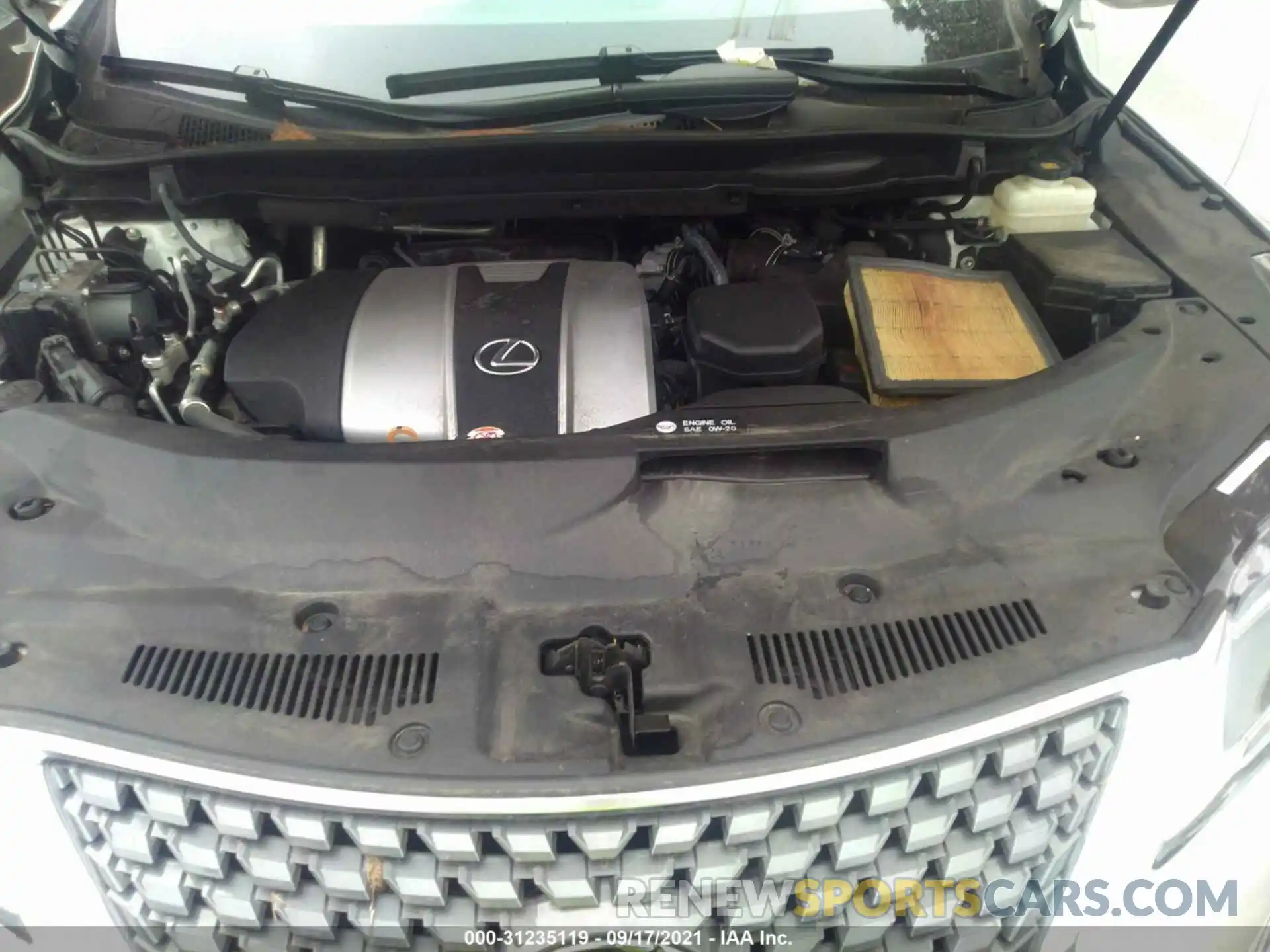 10 Фотография поврежденного автомобиля 2T2HZMDA8LC257402 LEXUS RX 2020