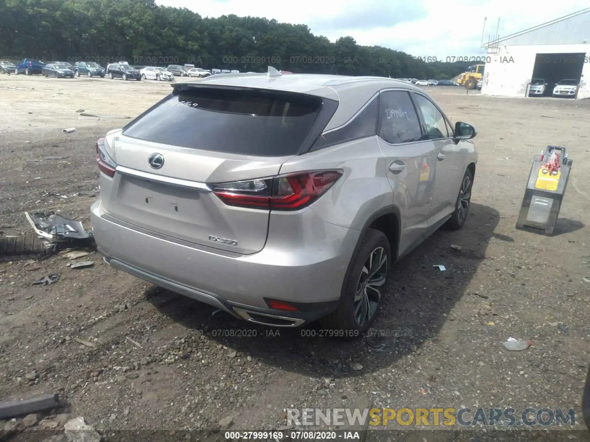 4 Фотография поврежденного автомобиля 2T2HZMDA9LC225011 LEXUS RX 2020