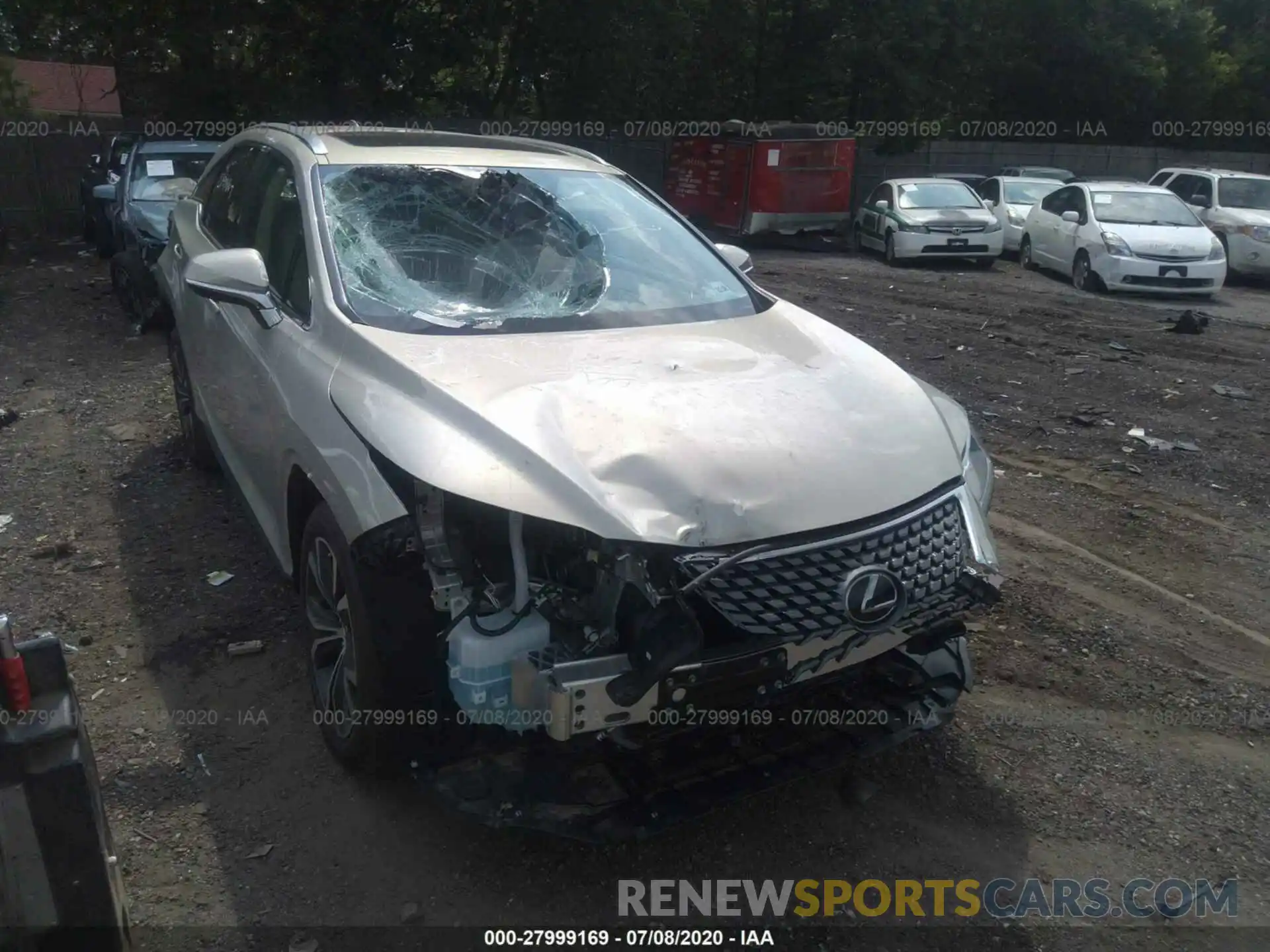 6 Photograph of a damaged car 2T2HZMDA9LC225011 LEXUS RX 2020