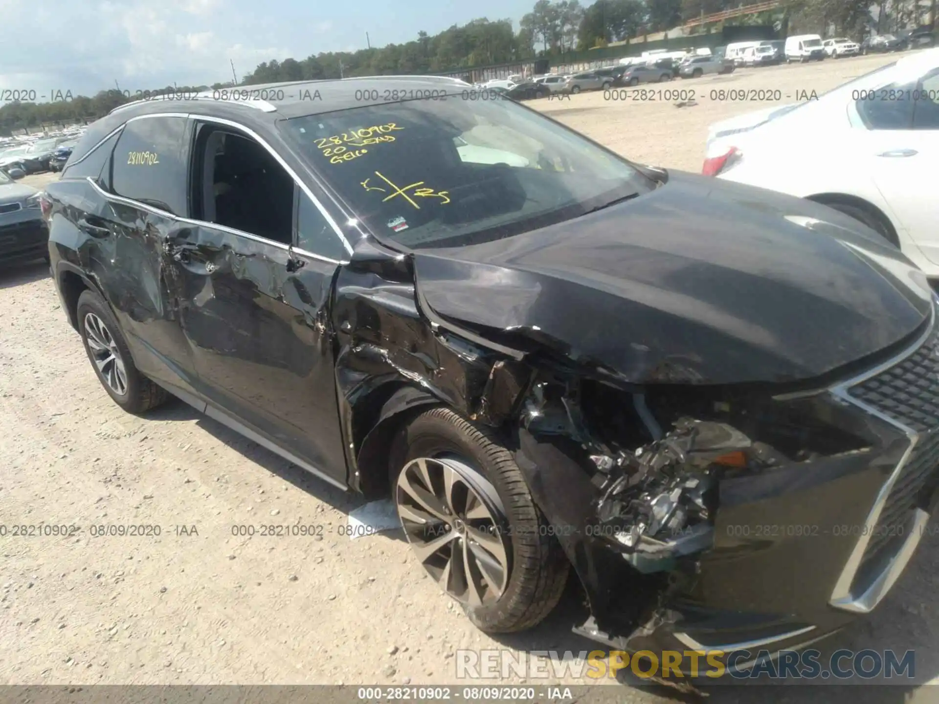 6 Photograph of a damaged car 2T2HZMDA9LC225624 LEXUS RX 2020