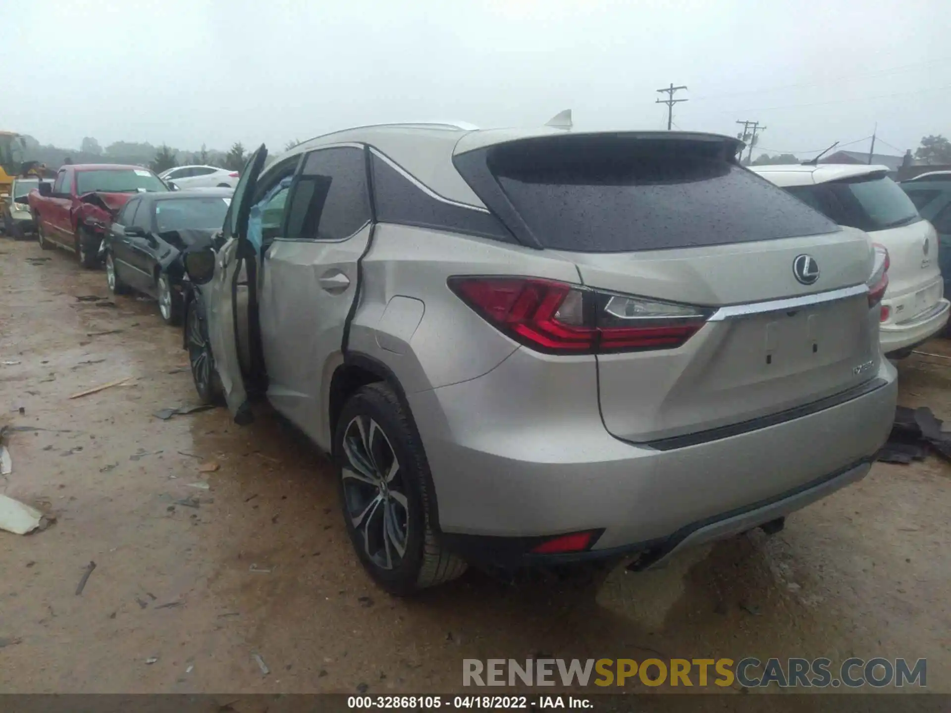 3 Photograph of a damaged car 2T2HZMDA9LC227227 LEXUS RX 2020