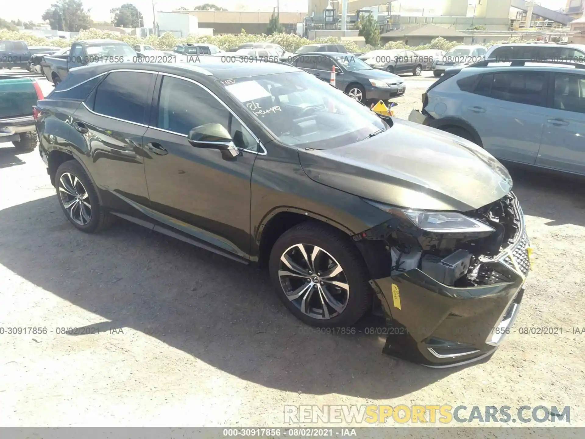 1 Photograph of a damaged car 2T2HZMDA9LC227731 LEXUS RX 2020