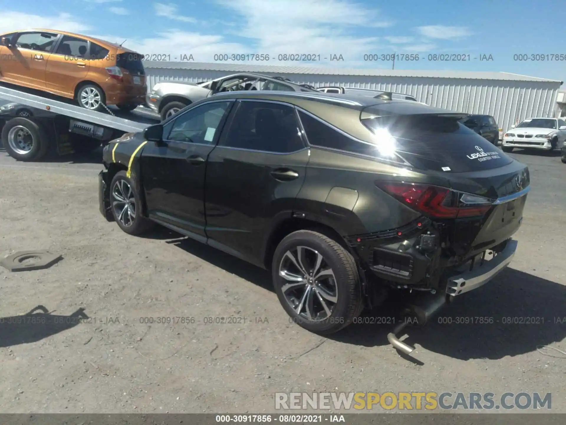 3 Фотография поврежденного автомобиля 2T2HZMDA9LC227731 LEXUS RX 2020