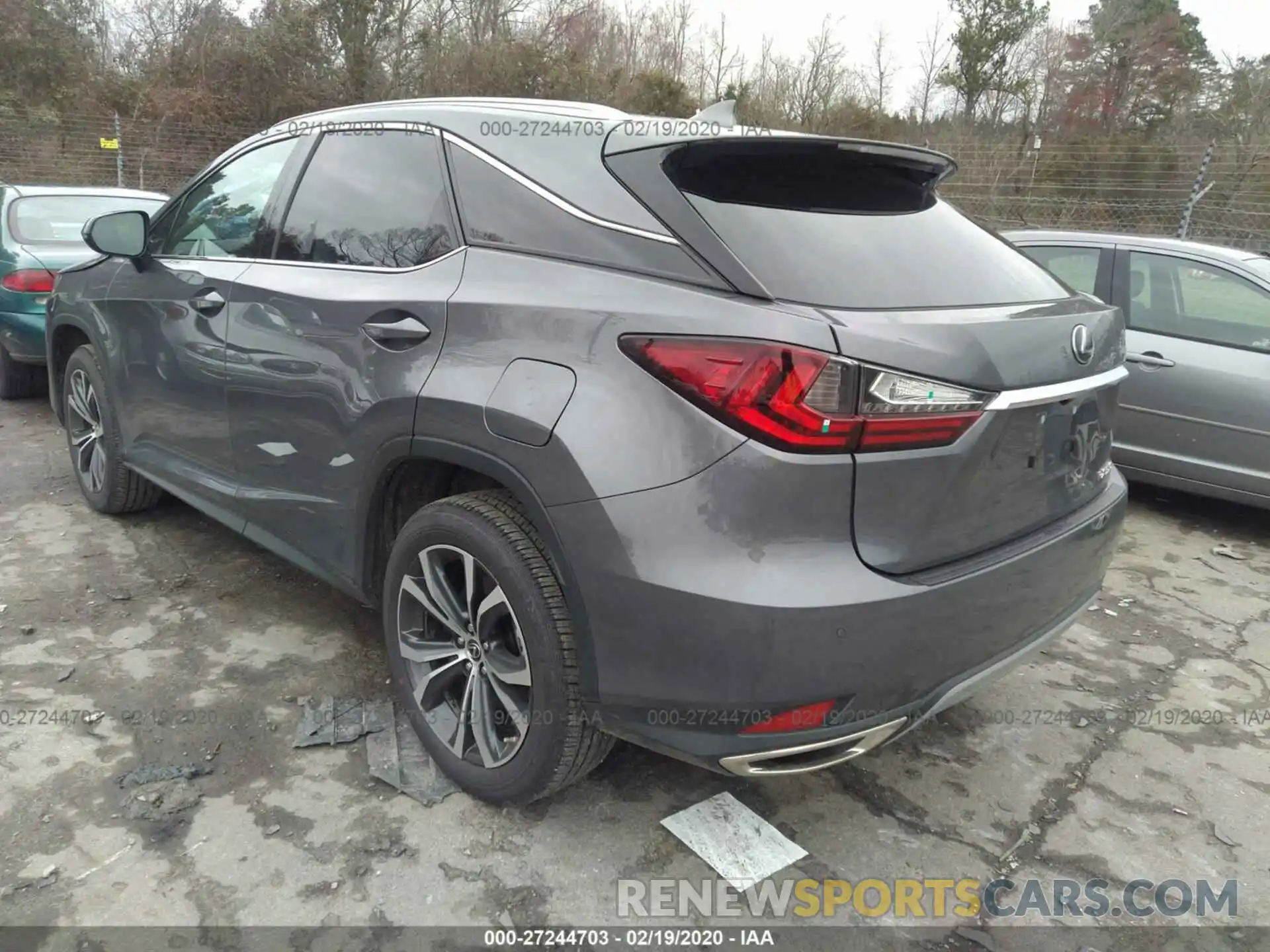 3 Фотография поврежденного автомобиля 2T2HZMDA9LC228927 LEXUS RX 2020