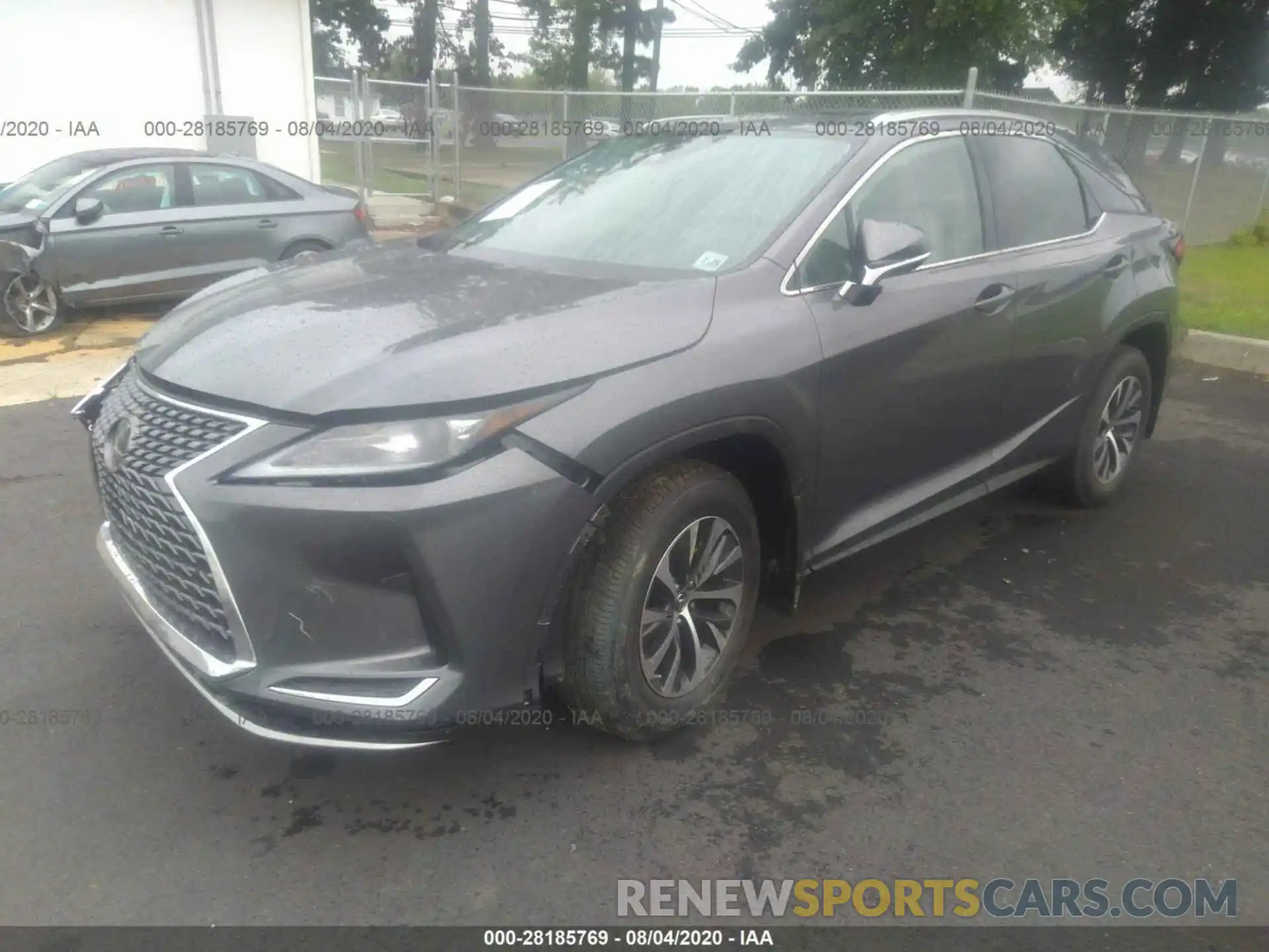 2 Photograph of a damaged car 2T2HZMDA9LC247123 LEXUS RX 2020