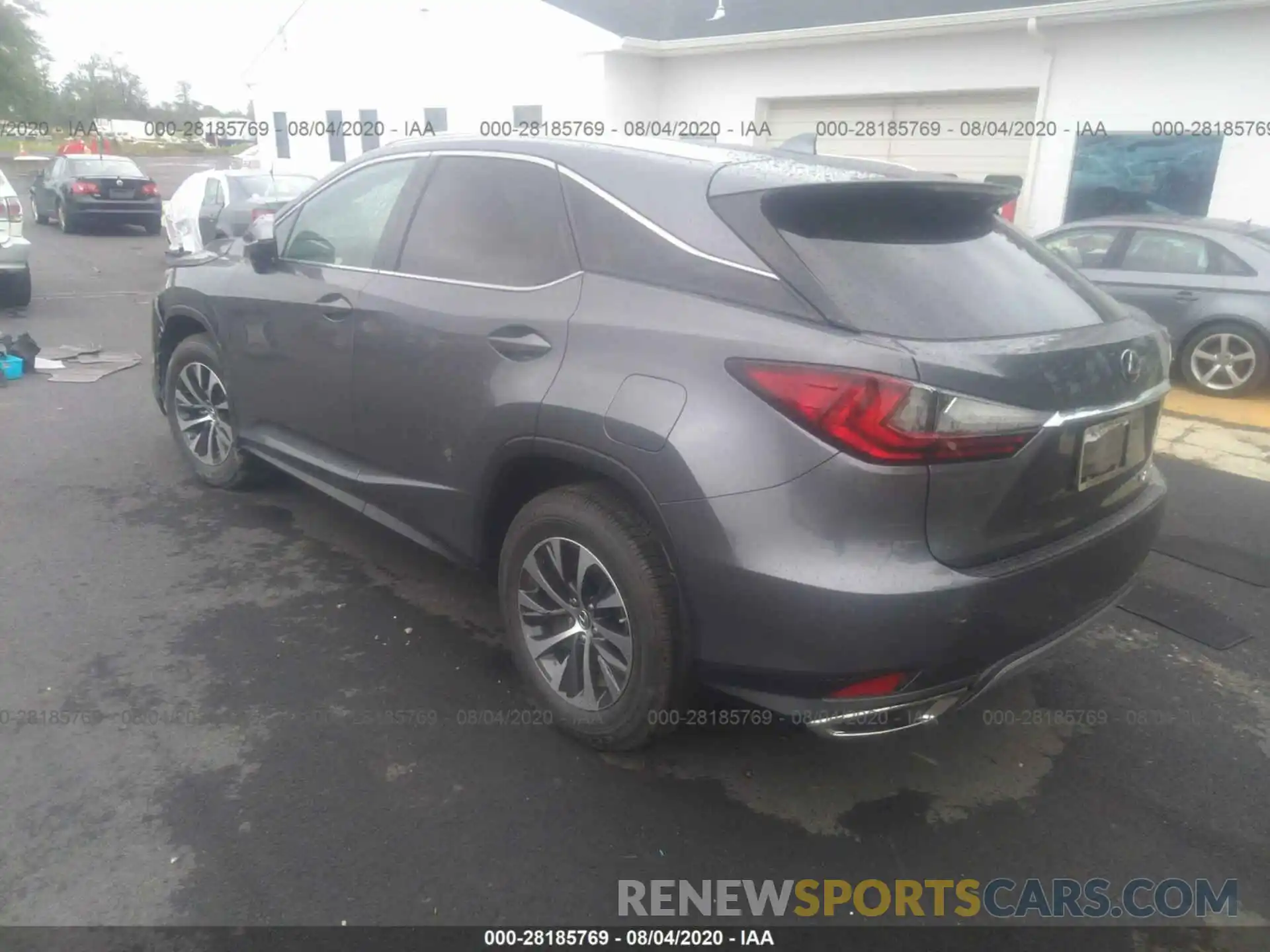 3 Photograph of a damaged car 2T2HZMDA9LC247123 LEXUS RX 2020