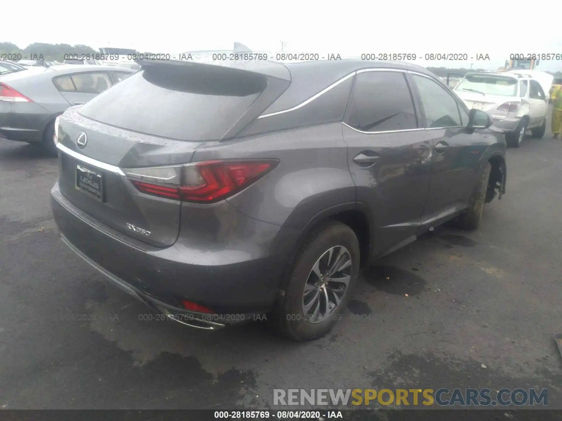 4 Фотография поврежденного автомобиля 2T2HZMDA9LC247123 LEXUS RX 2020