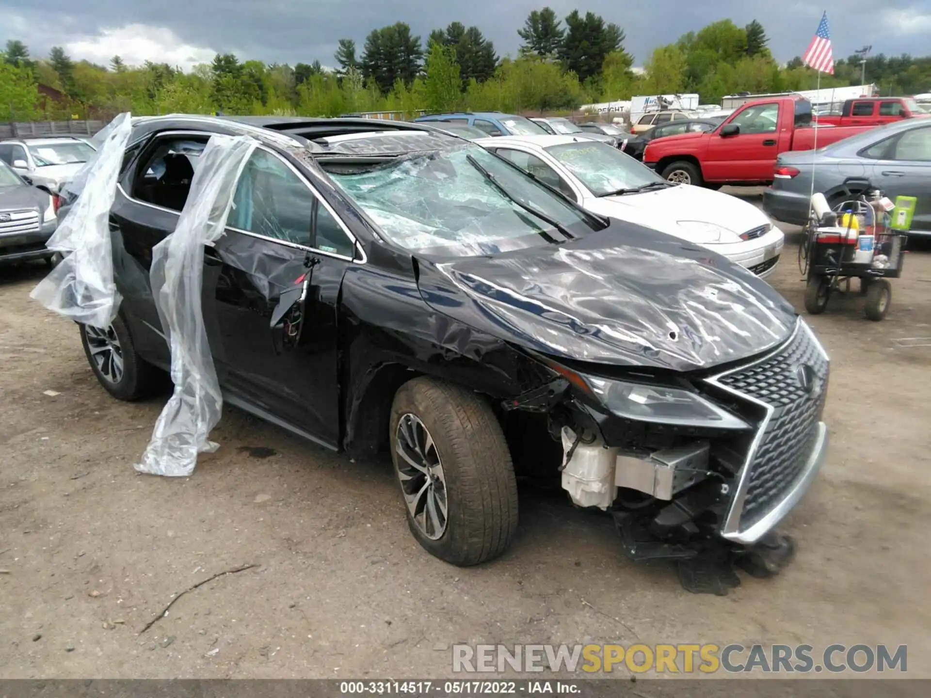 1 Фотография поврежденного автомобиля 2T2HZMDA9LC250281 LEXUS RX 2020