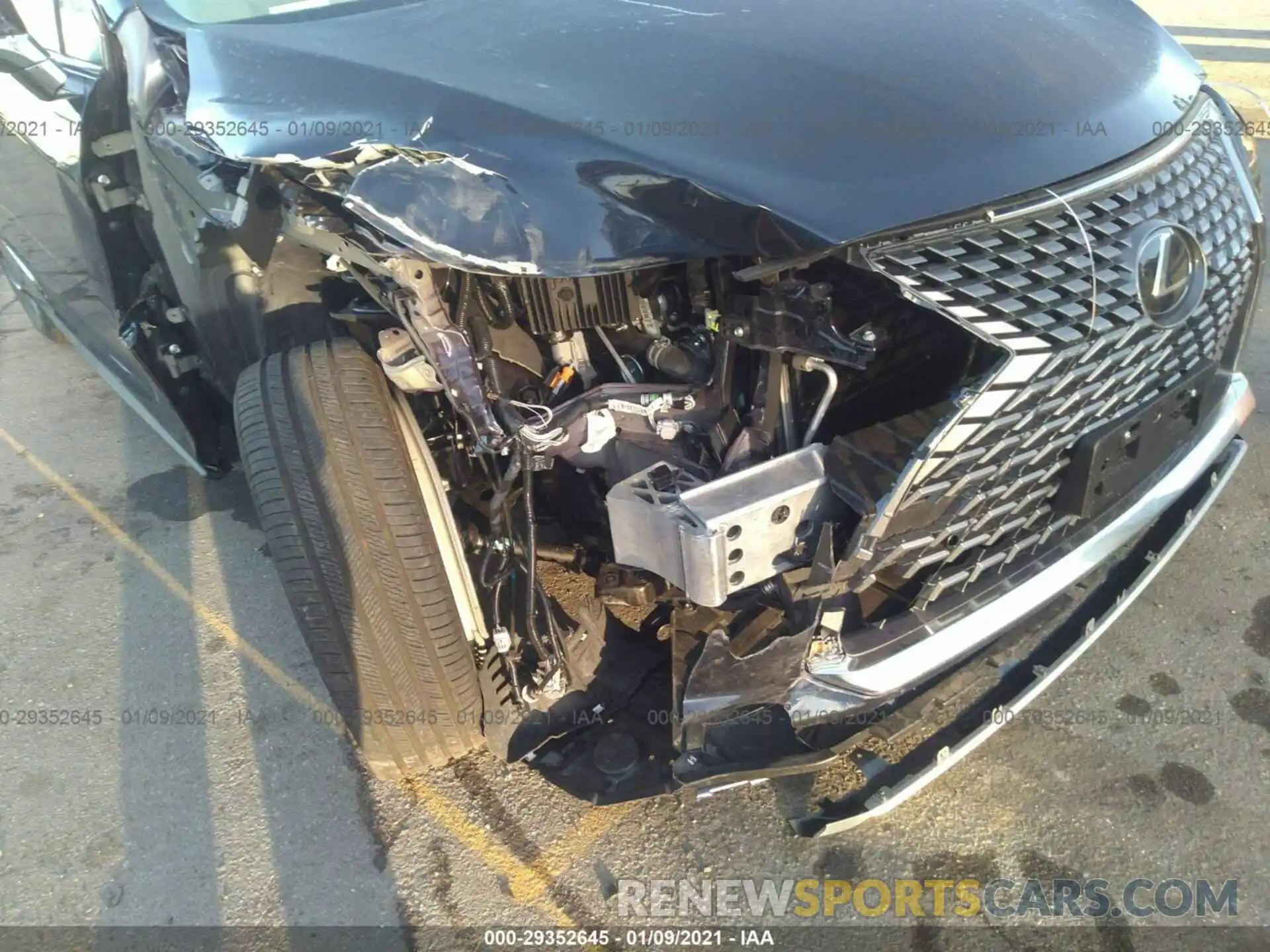 6 Photograph of a damaged car 2T2HZMDA9LC251270 LEXUS RX 2020
