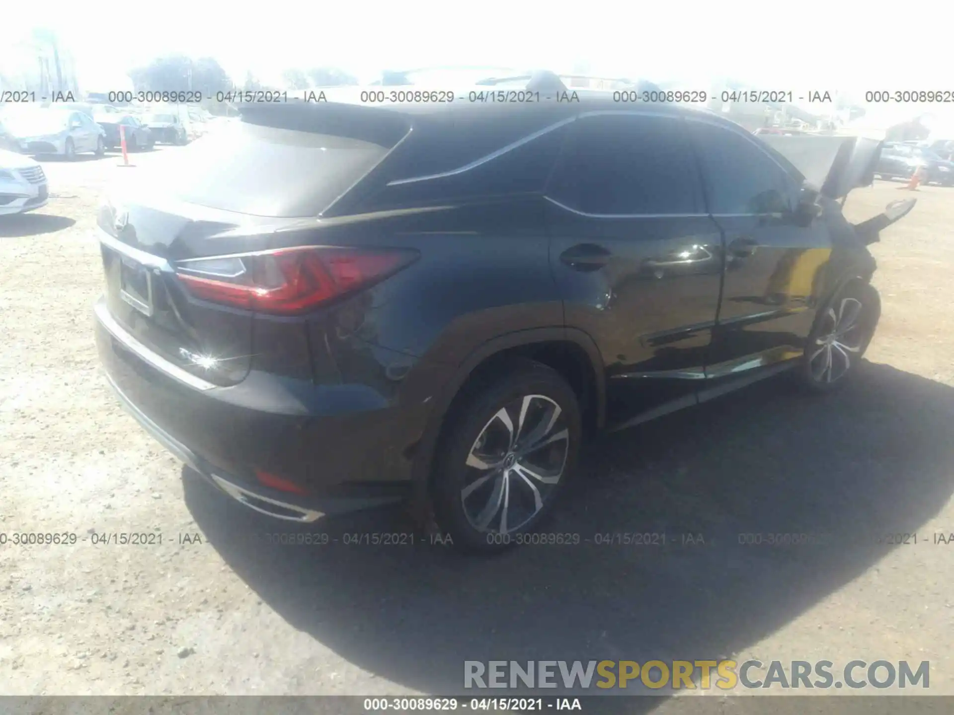 4 Фотография поврежденного автомобиля 2T2HZMDA9LC255934 LEXUS RX 2020