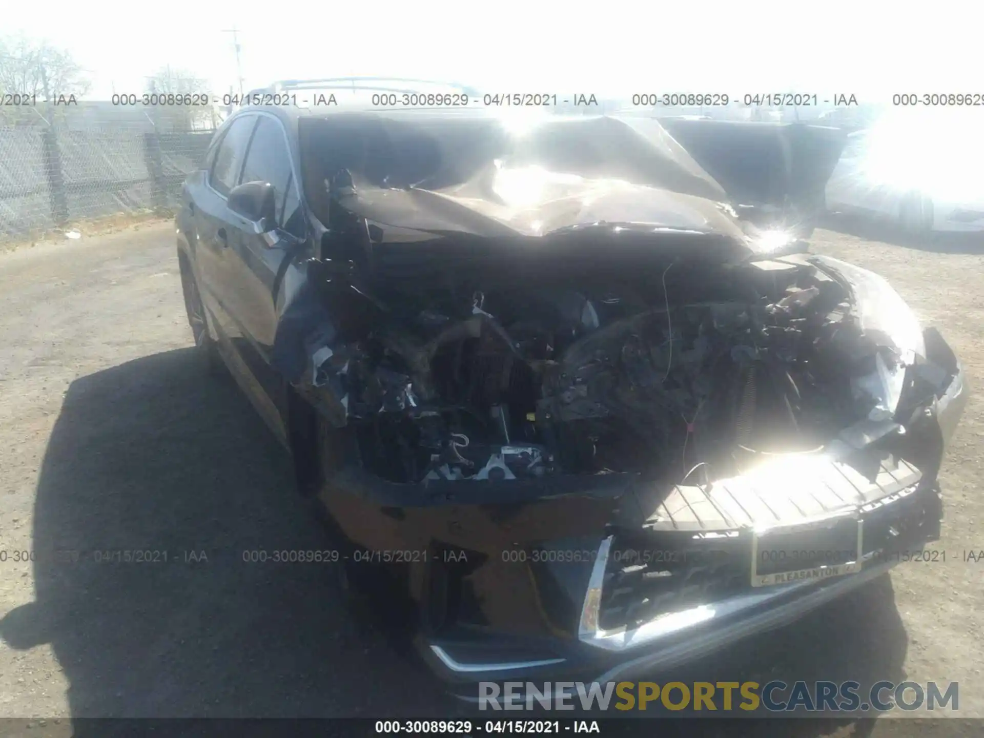 6 Photograph of a damaged car 2T2HZMDA9LC255934 LEXUS RX 2020