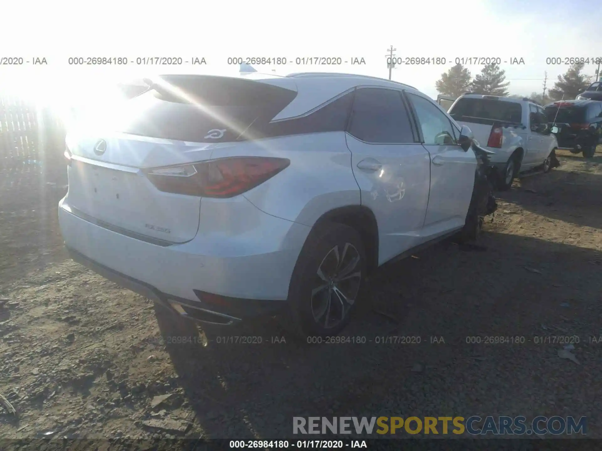 4 Photograph of a damaged car 2T2HZMDAXLC214387 LEXUS RX 2020