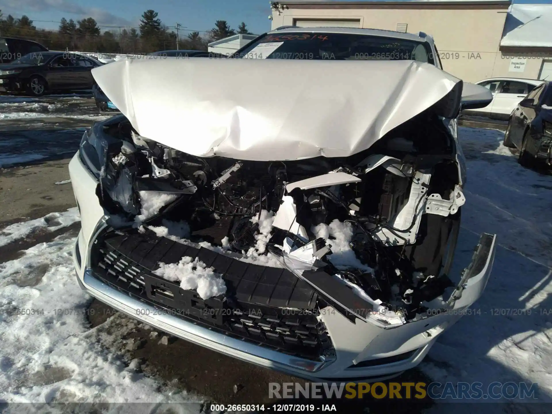 6 Photograph of a damaged car 2T2HZMDAXLC216916 LEXUS RX 2020