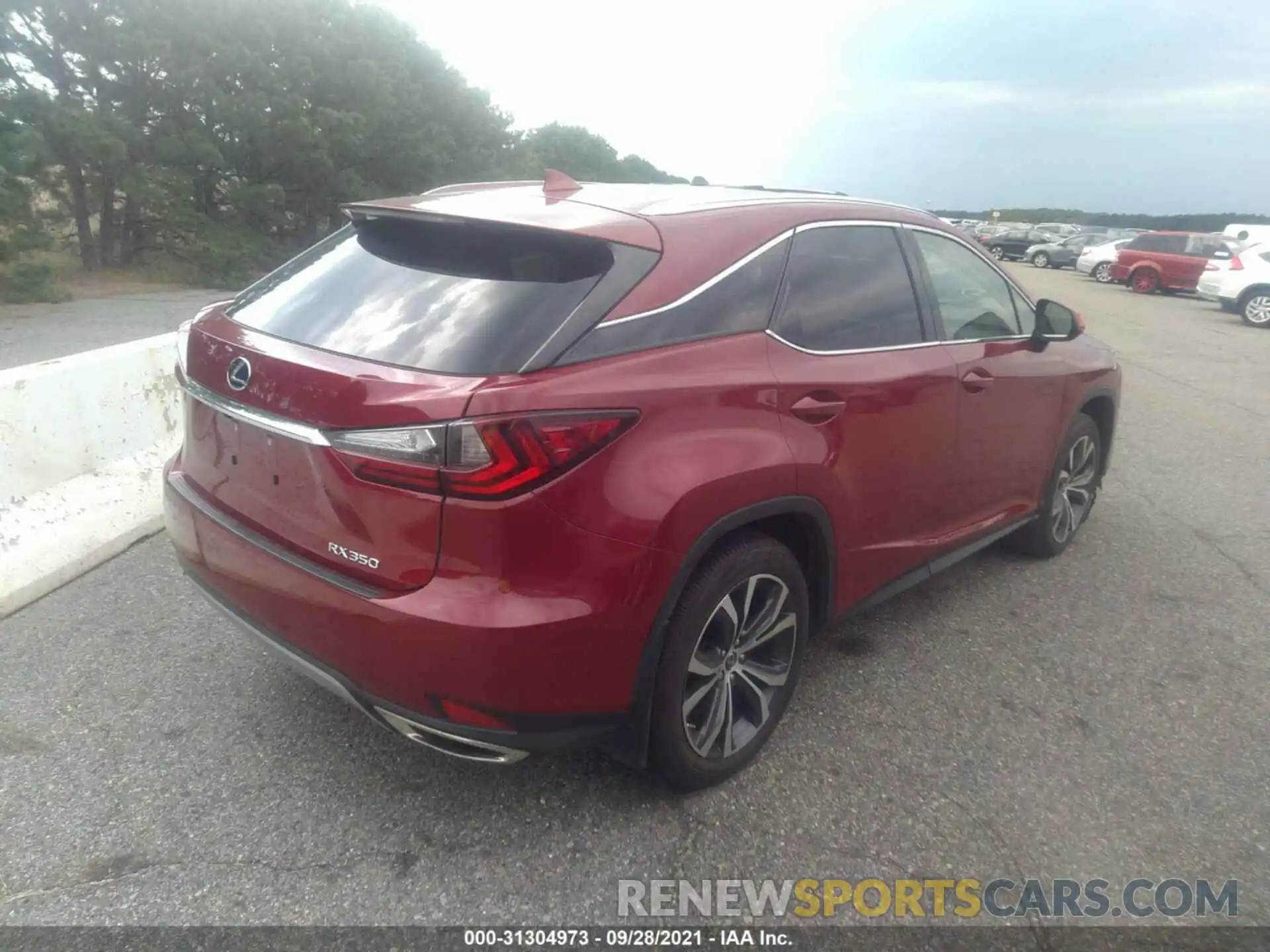 4 Photograph of a damaged car 2T2HZMDAXLC223817 LEXUS RX 2020