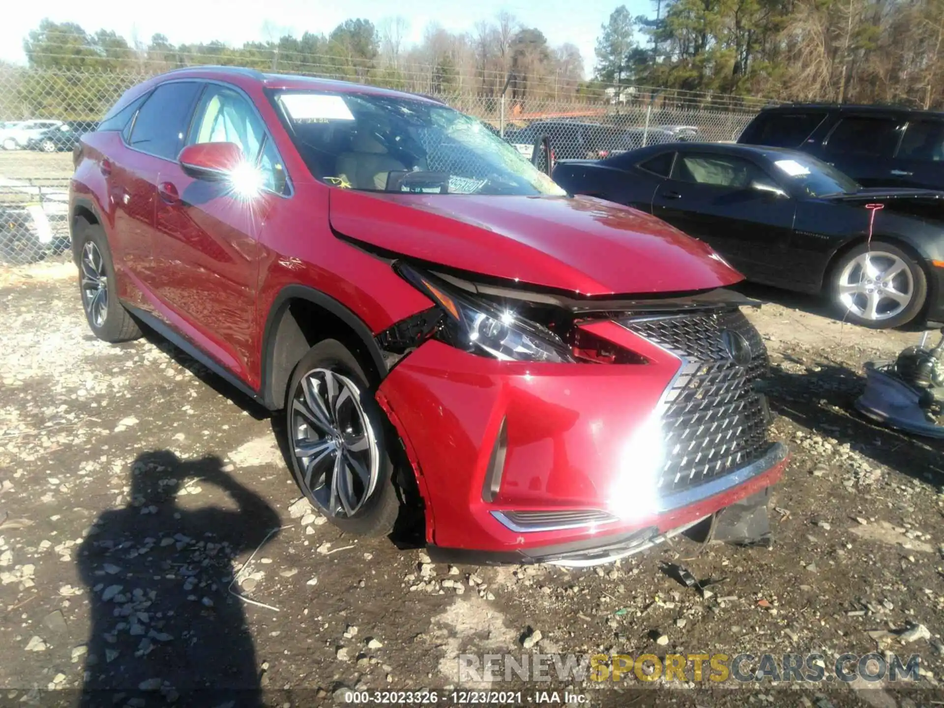 1 Photograph of a damaged car 2T2HZMDAXLC240343 LEXUS RX 2020