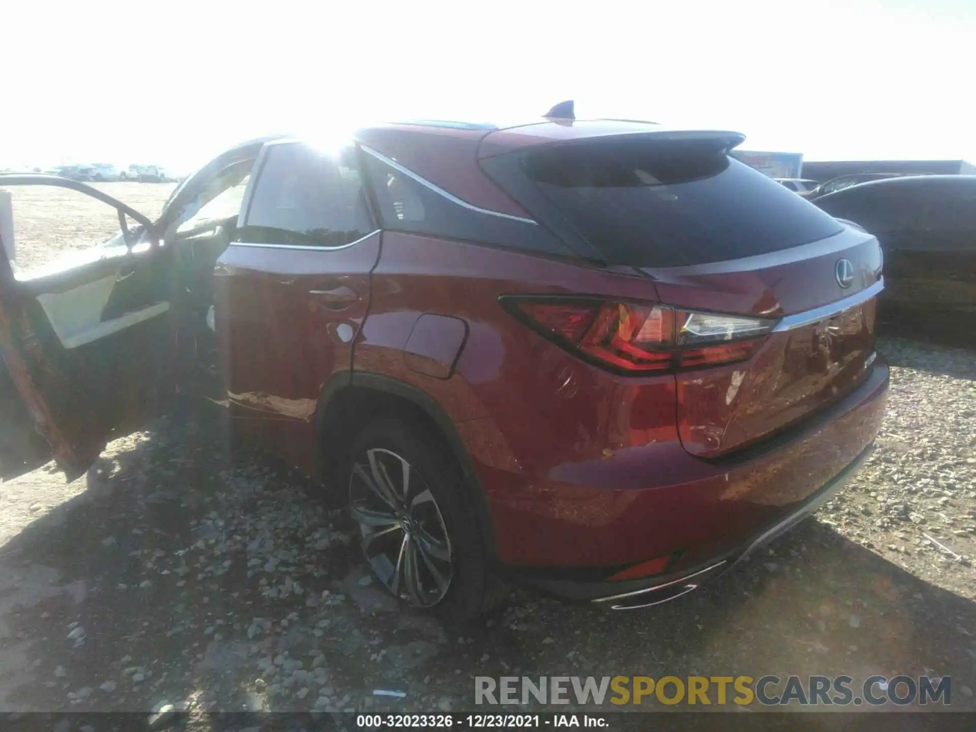 3 Photograph of a damaged car 2T2HZMDAXLC240343 LEXUS RX 2020