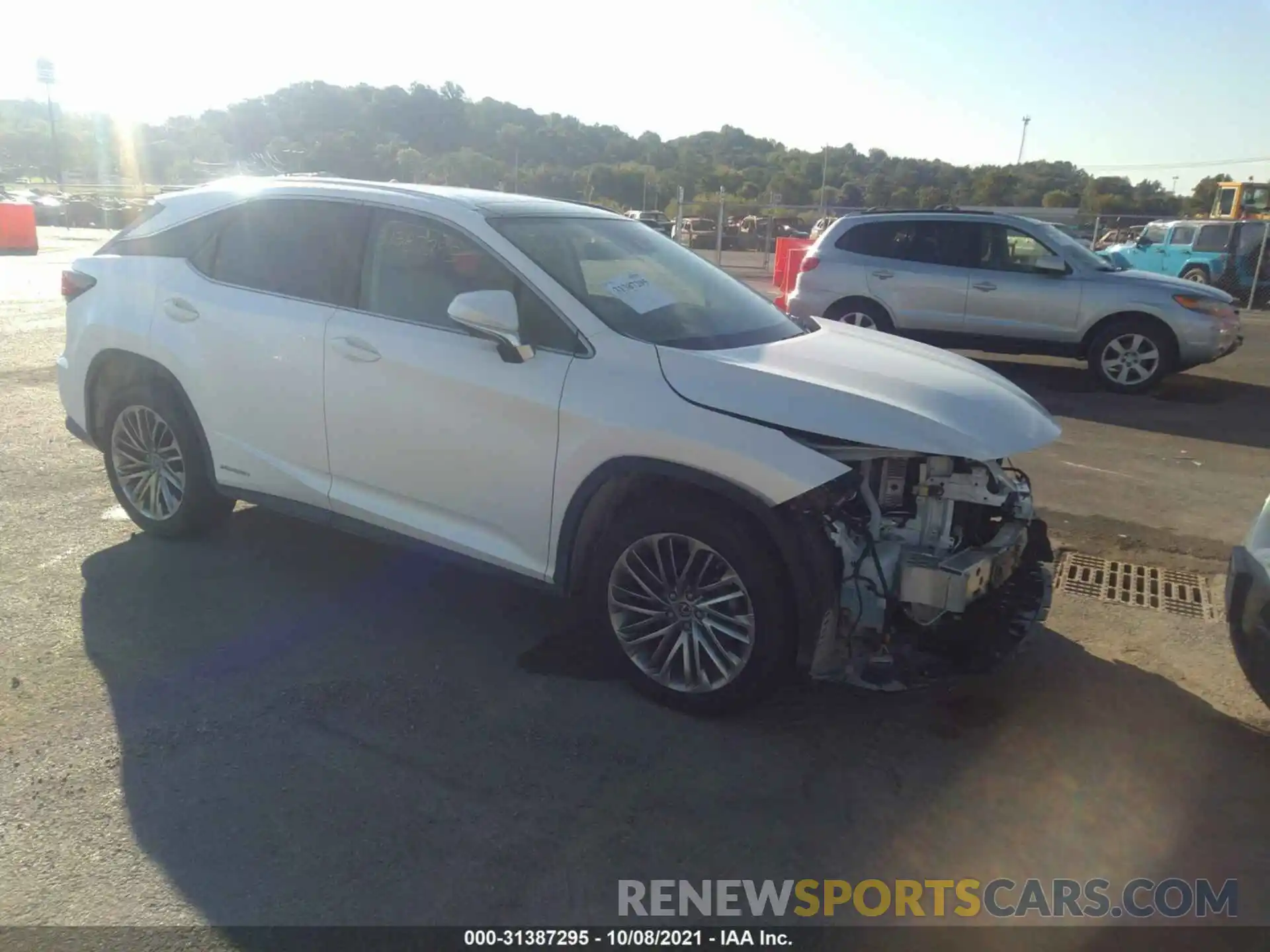 1 Photograph of a damaged car 2T2JGMDA6LC048537 LEXUS RX 2020