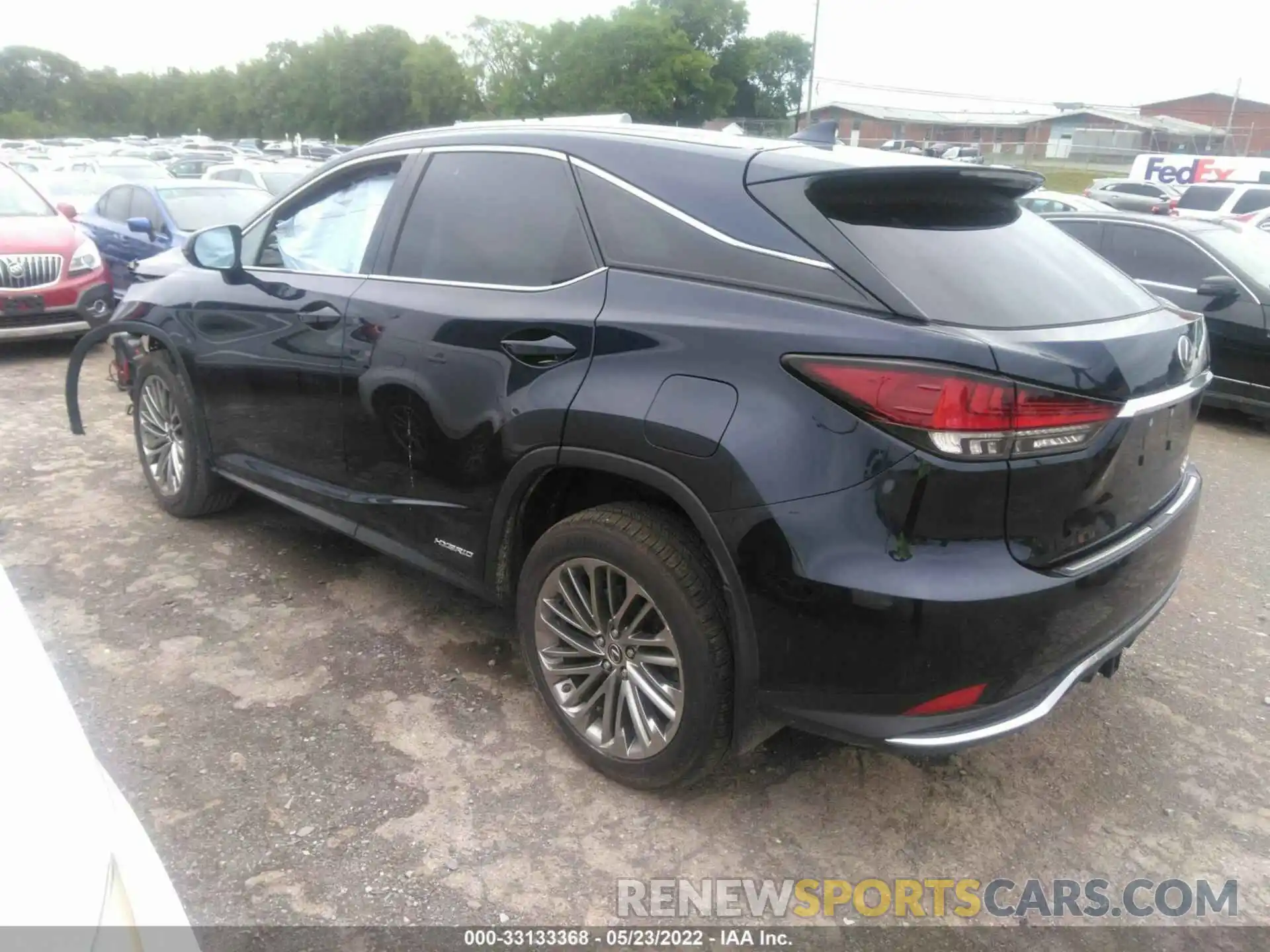 3 Фотография поврежденного автомобиля 2T2JGMDA9LC055529 LEXUS RX 2020