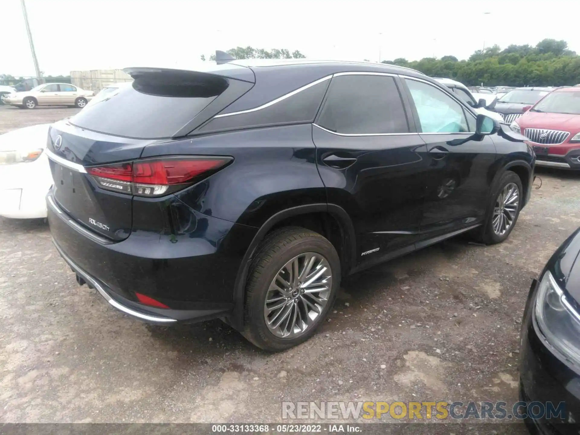 4 Photograph of a damaged car 2T2JGMDA9LC055529 LEXUS RX 2020