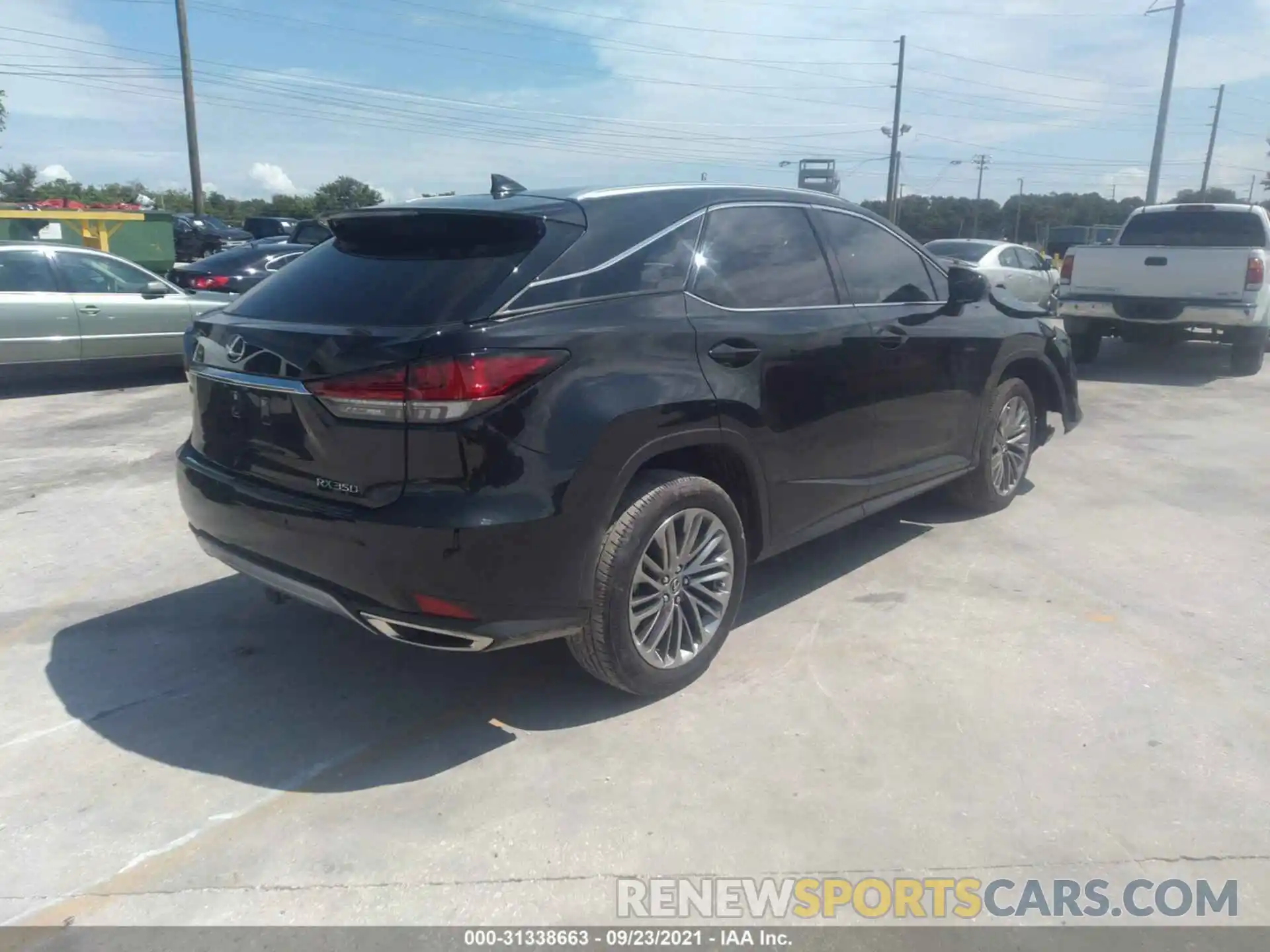 4 Photograph of a damaged car 2T2JZMAA2LC156507 LEXUS RX 2020