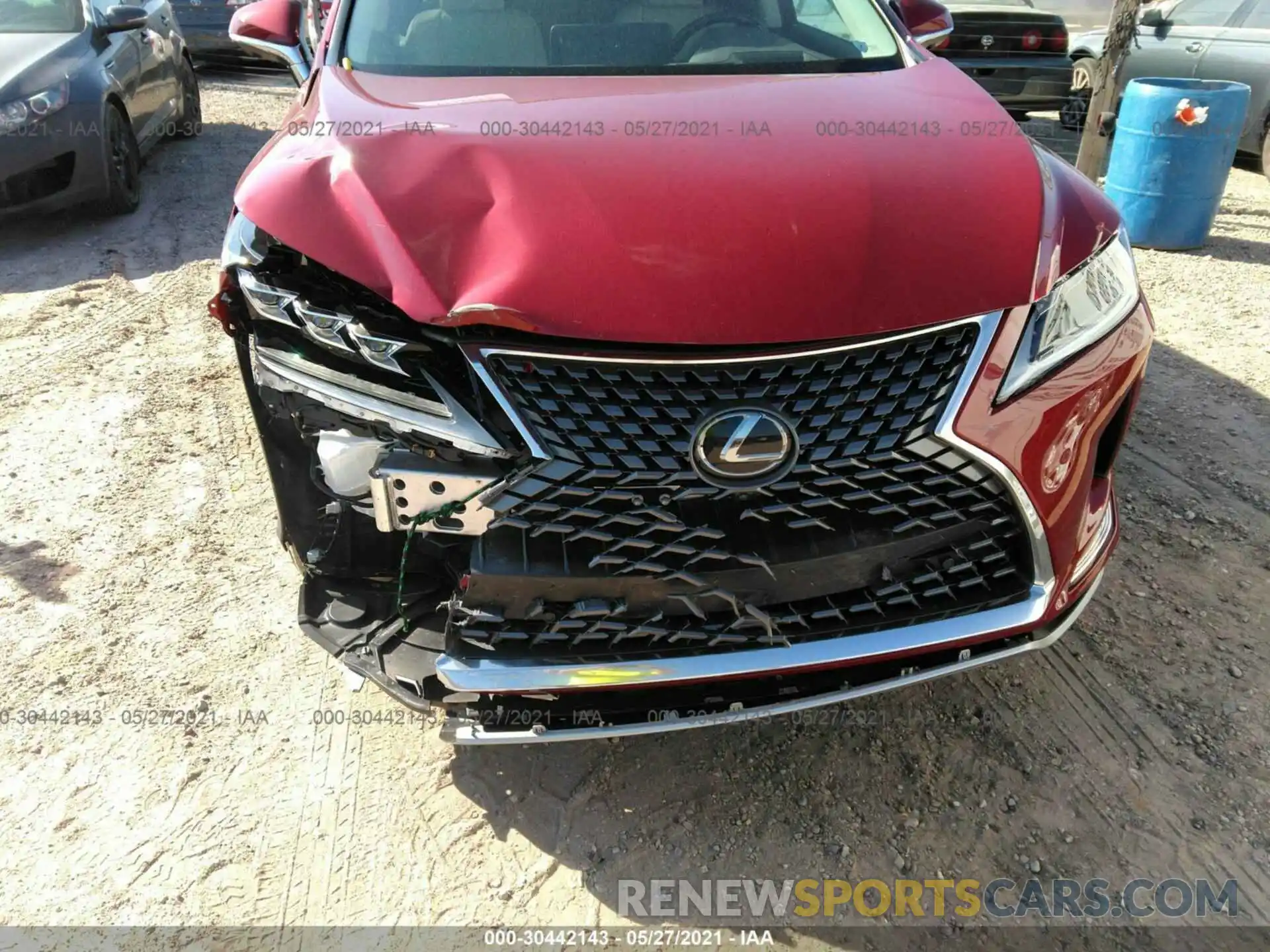 6 Photograph of a damaged car 2T2JZMAA2LC179737 LEXUS RX 2020