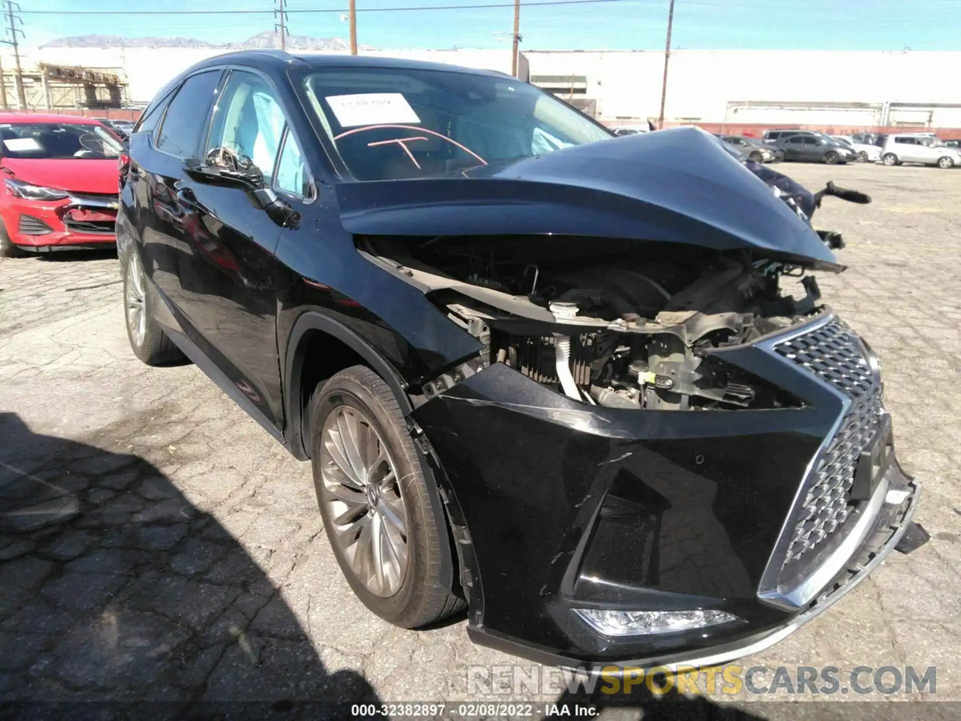 1 Photograph of a damaged car 2T2JZMAA5LC170367 LEXUS RX 2020