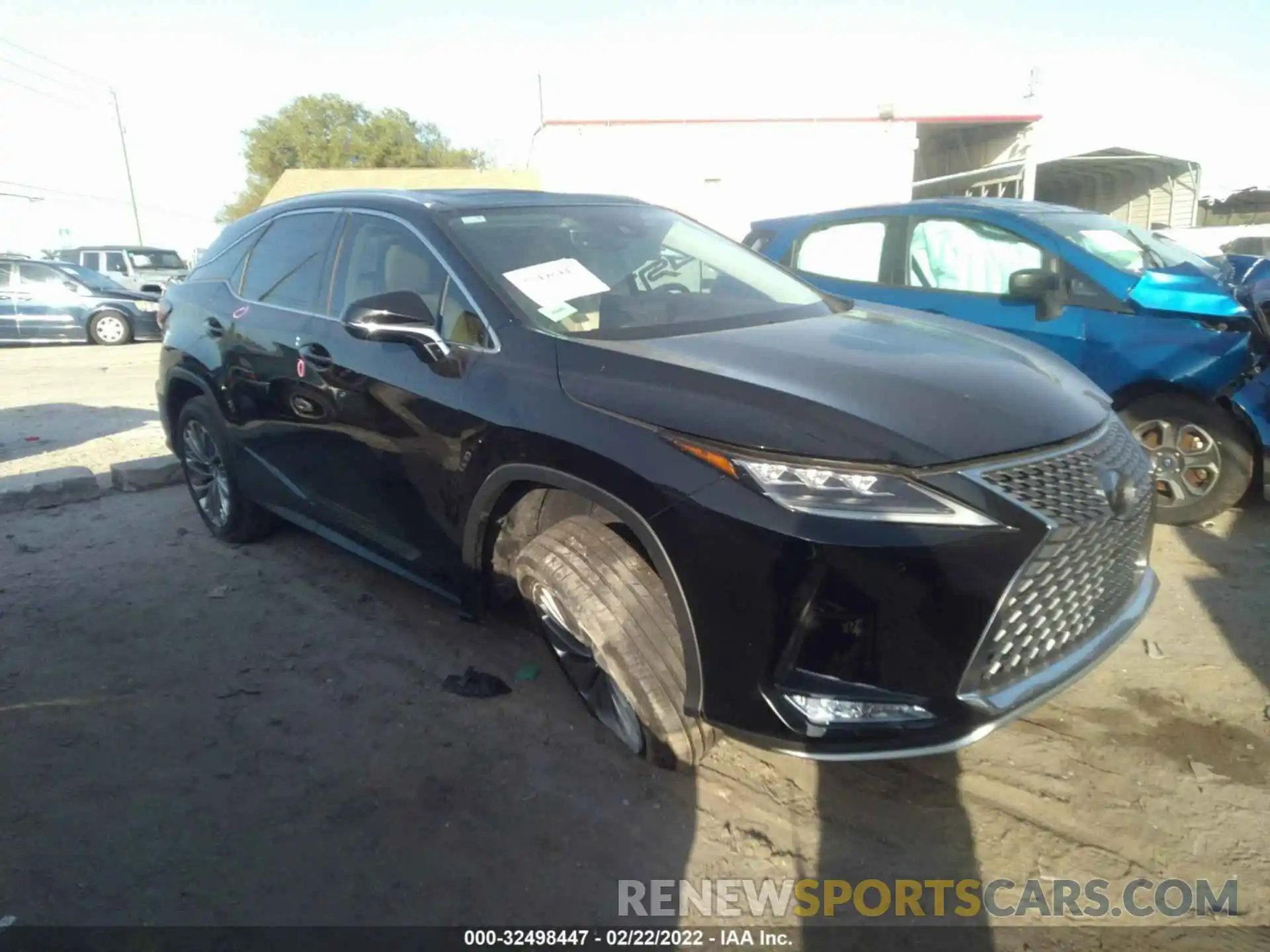 1 Photograph of a damaged car 2T2JZMAA6LC165324 LEXUS RX 2020