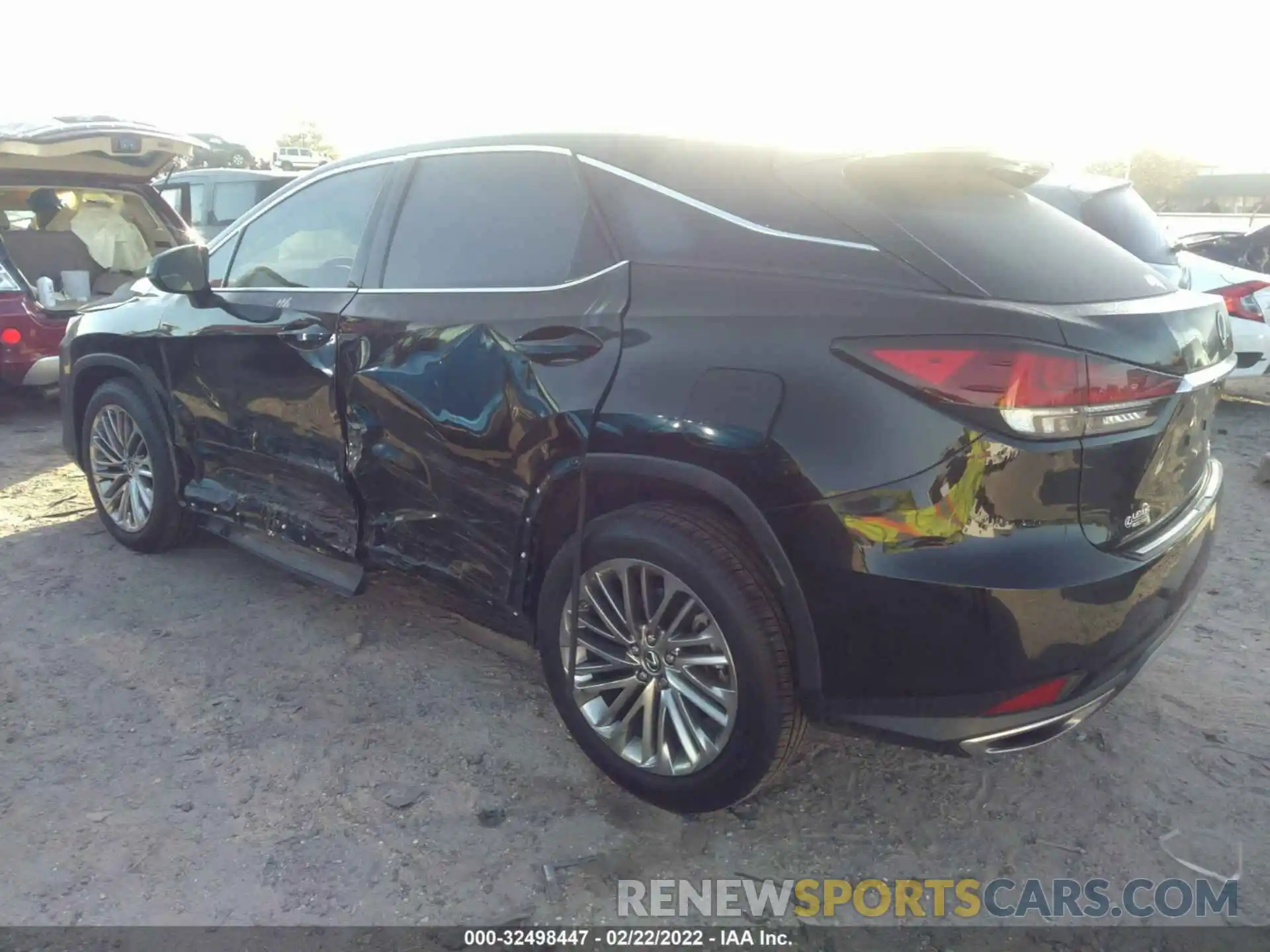 3 Photograph of a damaged car 2T2JZMAA6LC165324 LEXUS RX 2020